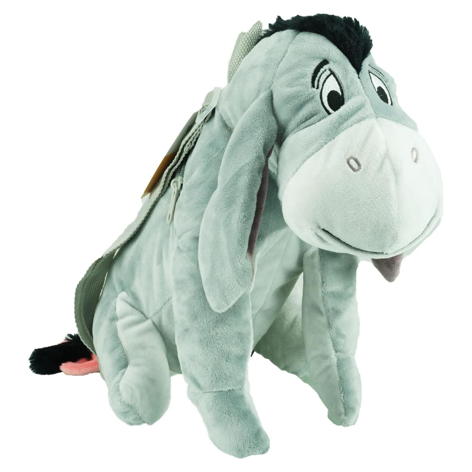 Mochila de Peluche Disney Winnie The Pooh Eeyore 28.4x16.6cm