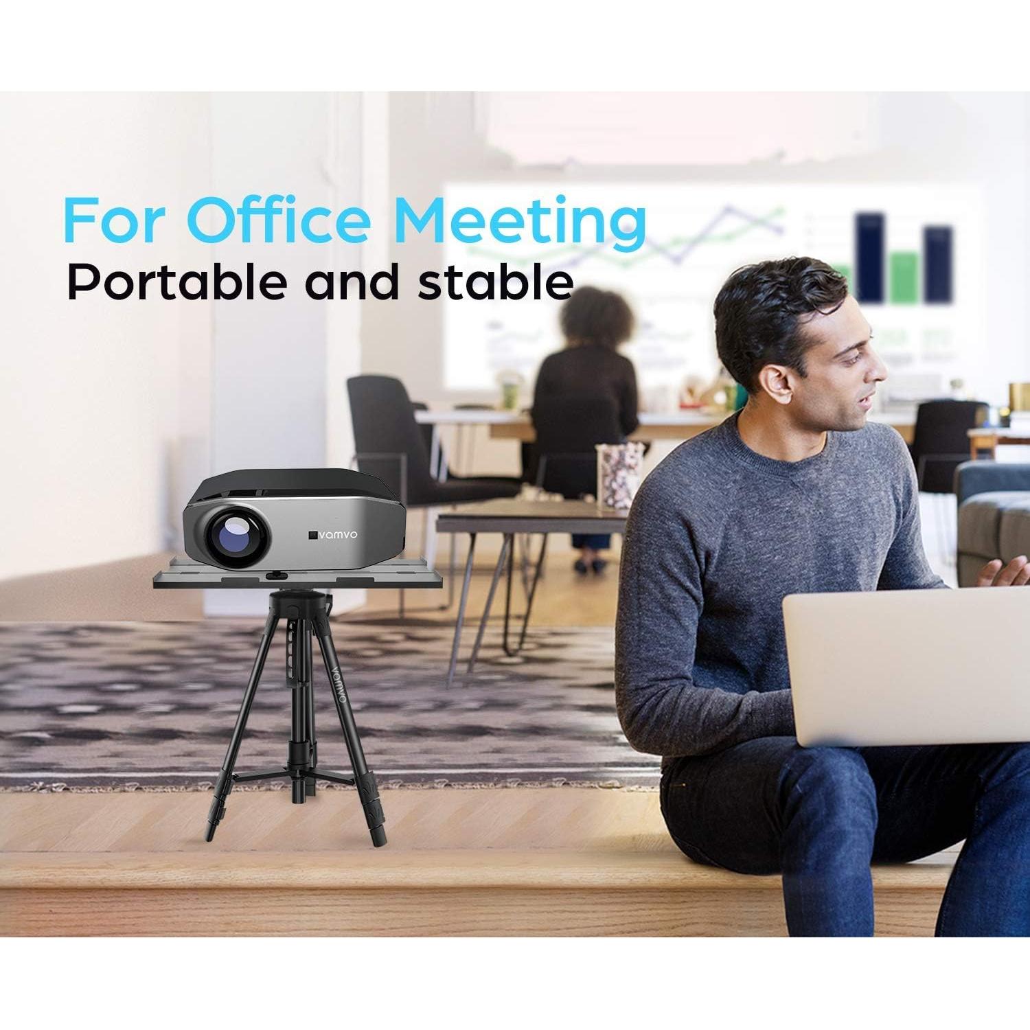 Soporte de Proyector Vamvo T1-B Ajustable Plegable 1.18 kg