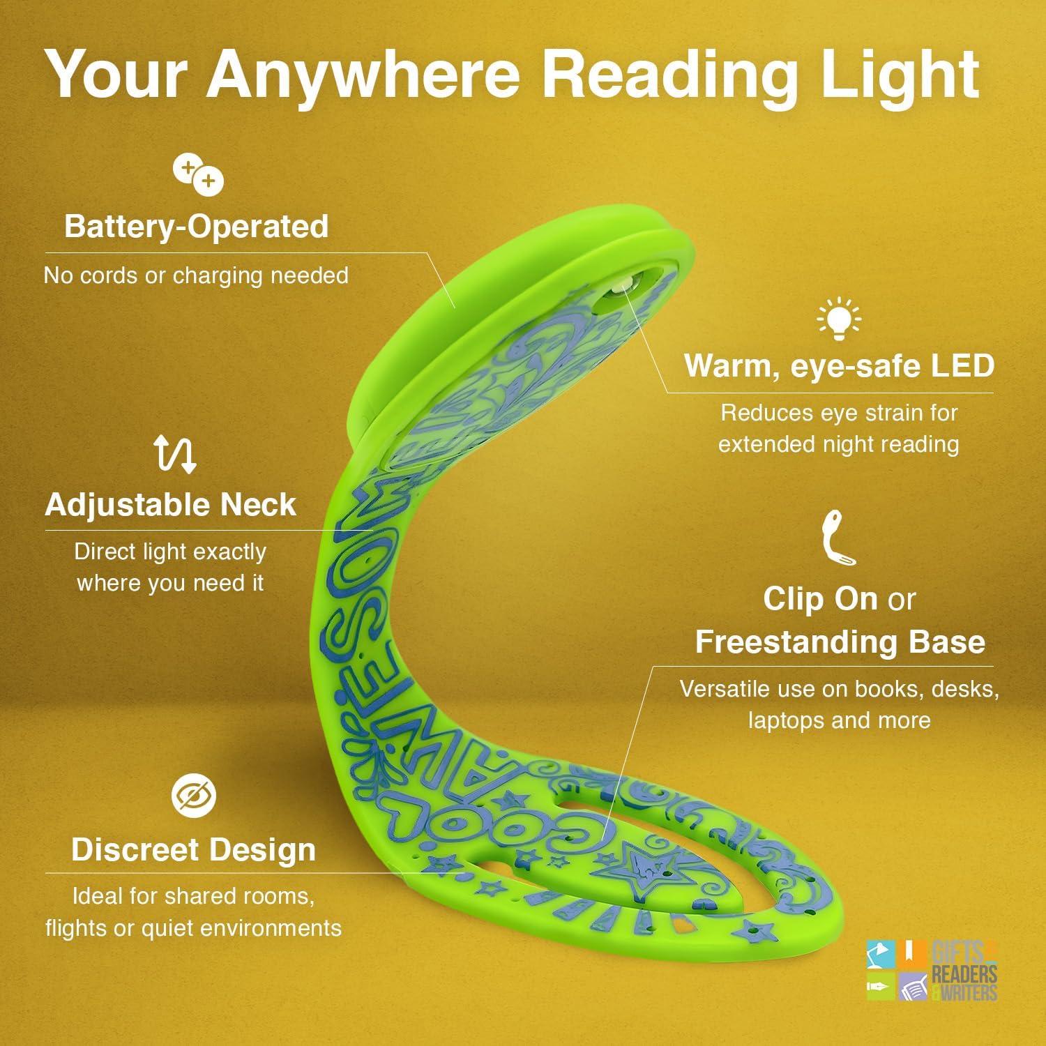 Luz de Lectura Portátil Flexilight Regalos para Lectores 8 Lúmenes