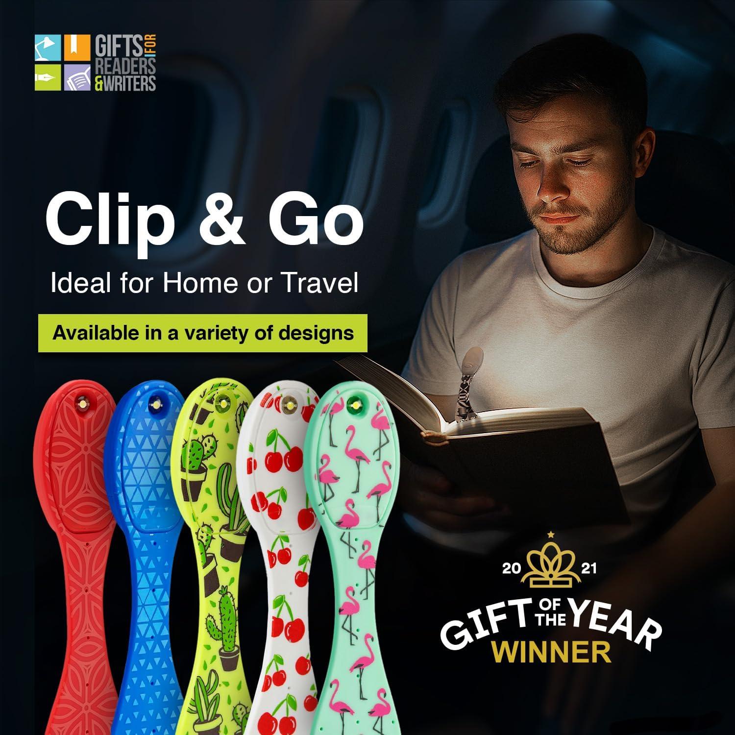 Luz de Lectura Portátil Flexilight Regalos para Lectores 8 Lúmenes