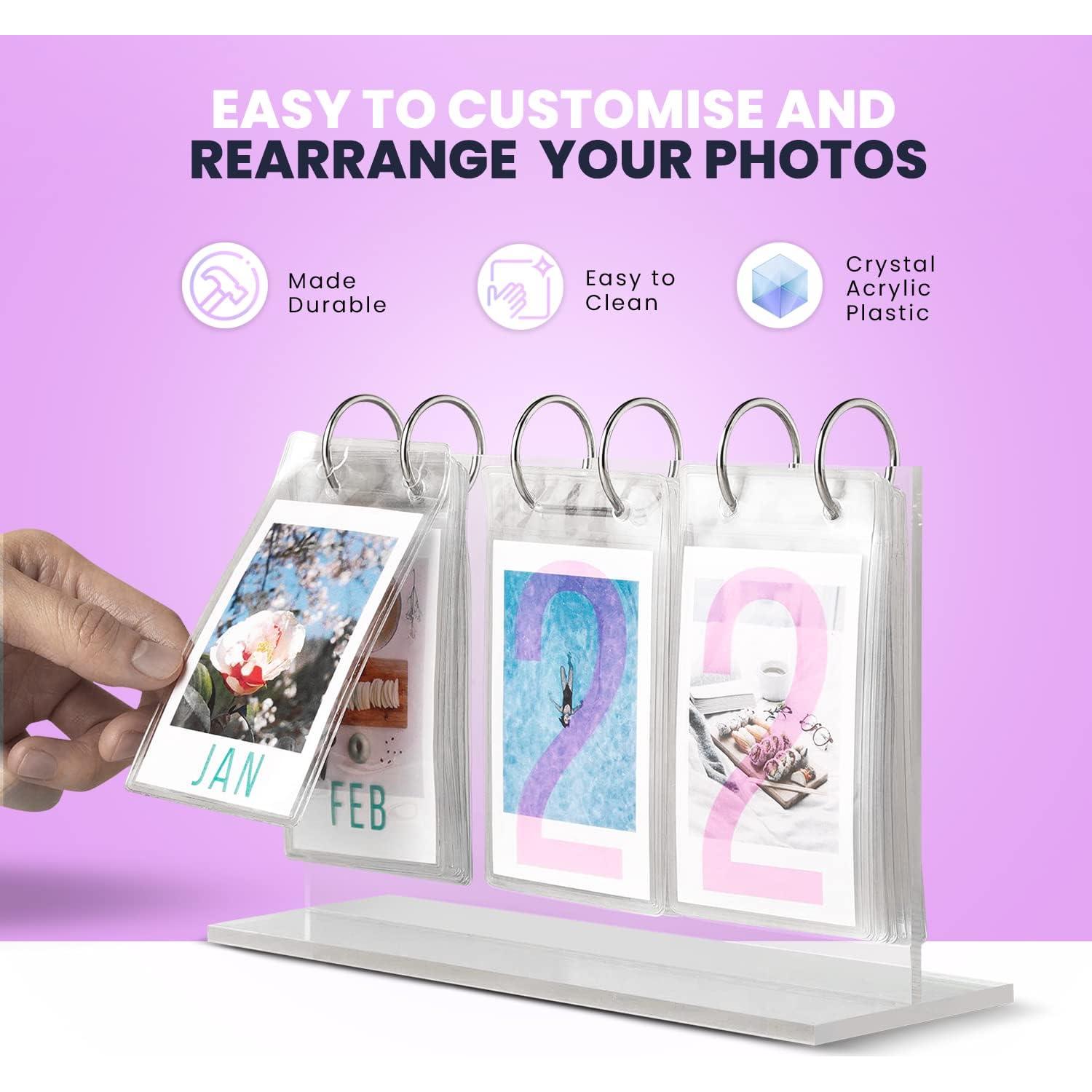 Marco de Fotos Acrílico Personalizable Elil para Instax Mini