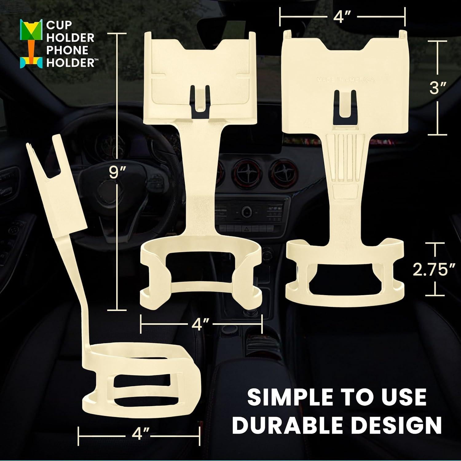 Soporte para Teléfono en Portavasos Beige Canyon - Universal
