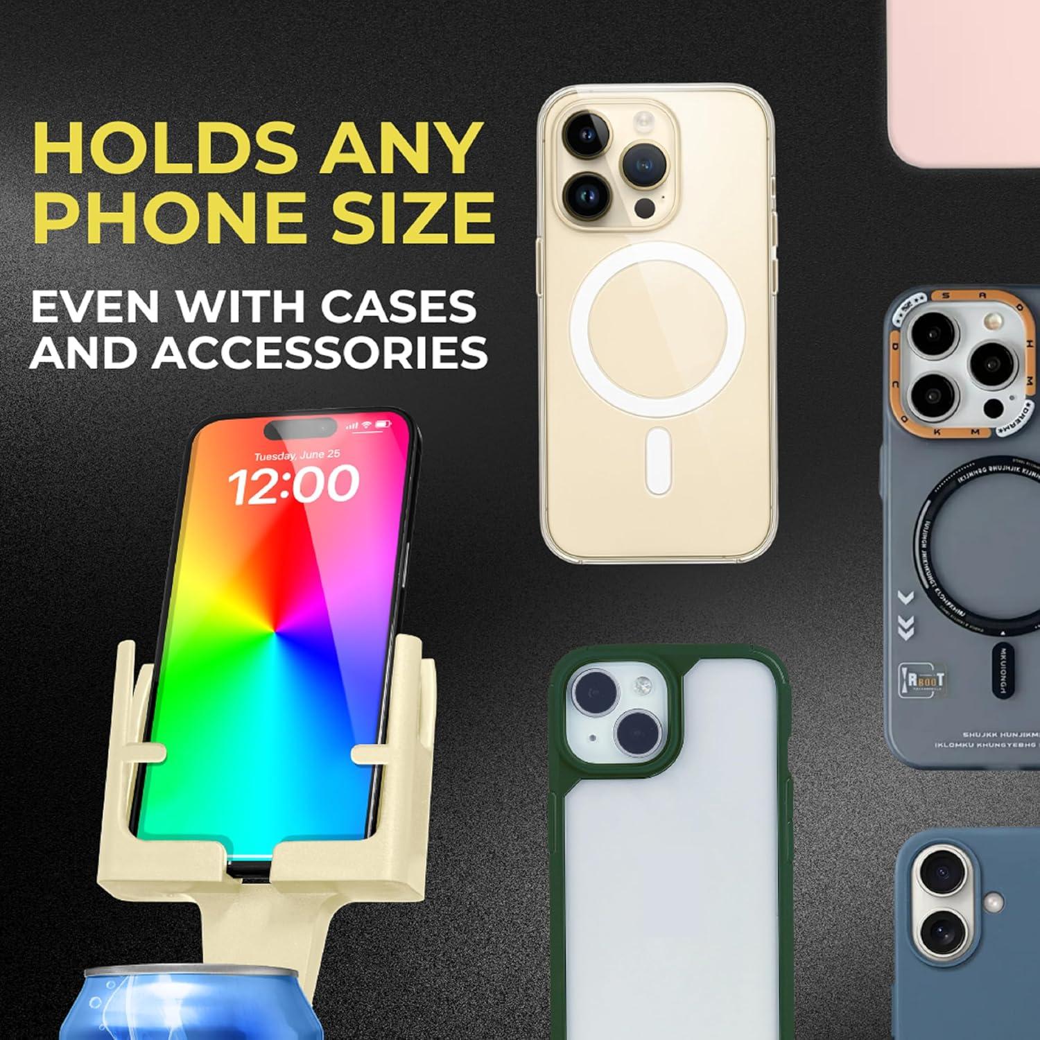 Soporte para Teléfono en Portavasos Beige Canyon - Universal