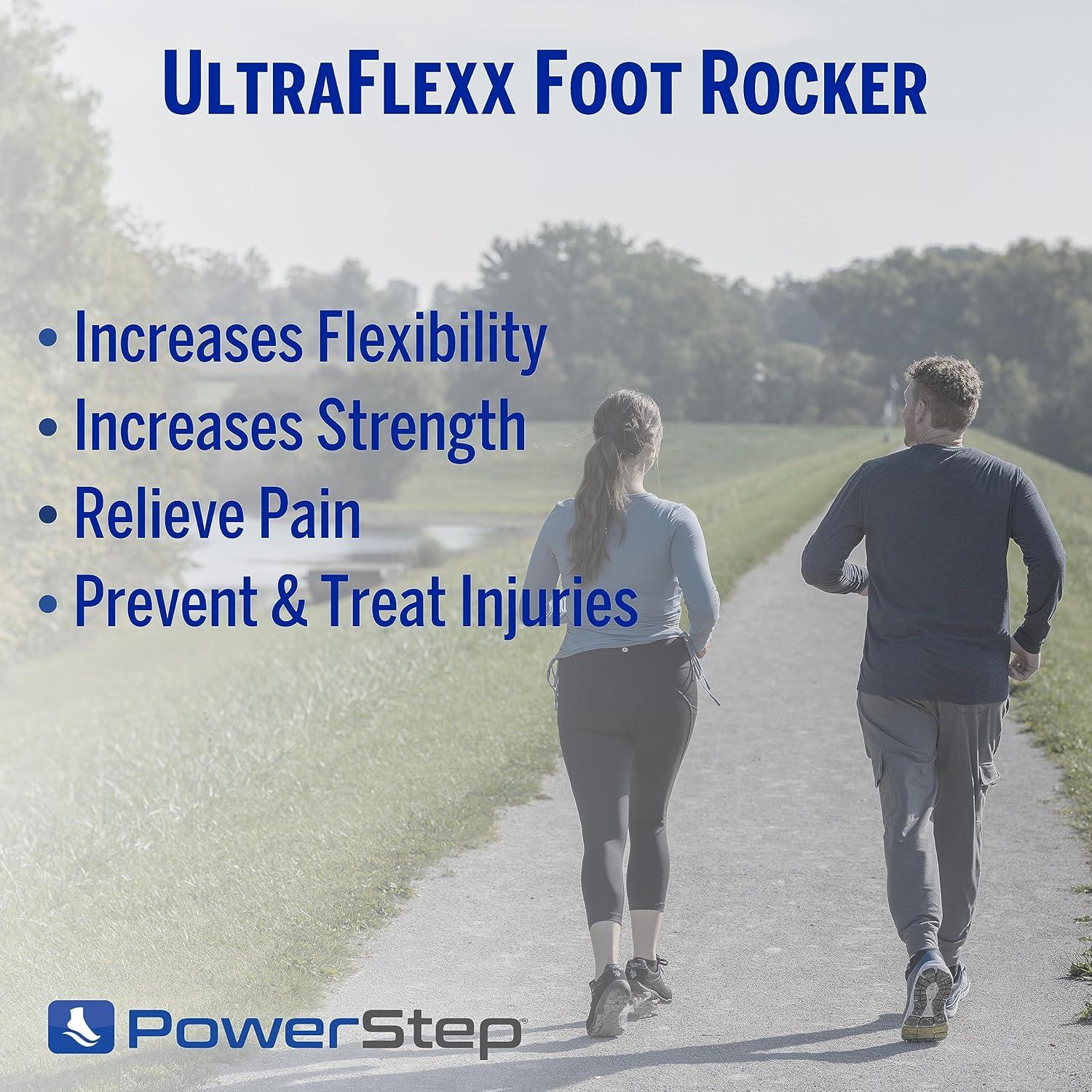 PowerStep UltraFlexx Rocker para Estiramiento de Pies y Pantorrillas