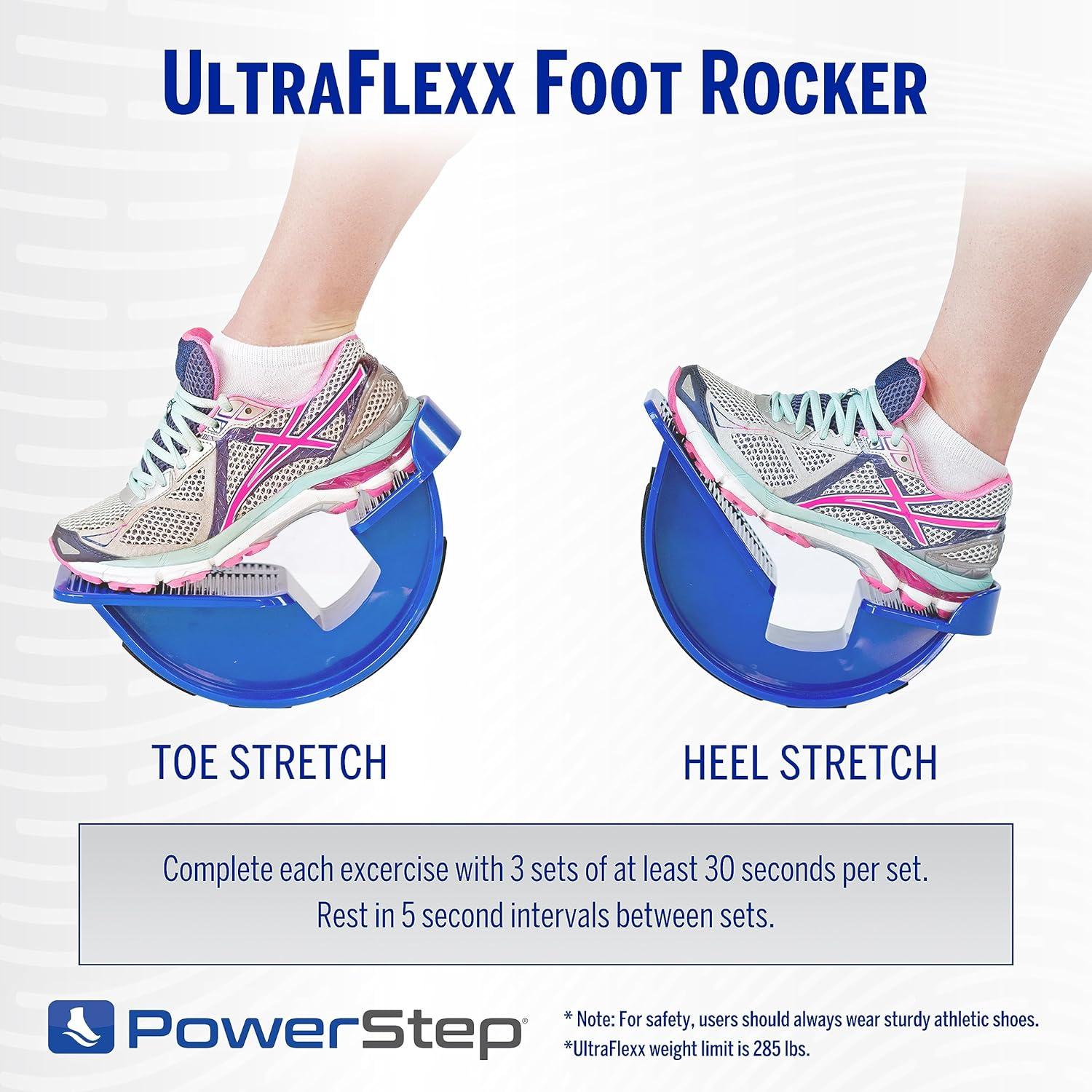 PowerStep UltraFlexx Rocker para Estiramiento de Pies y Pantorrillas