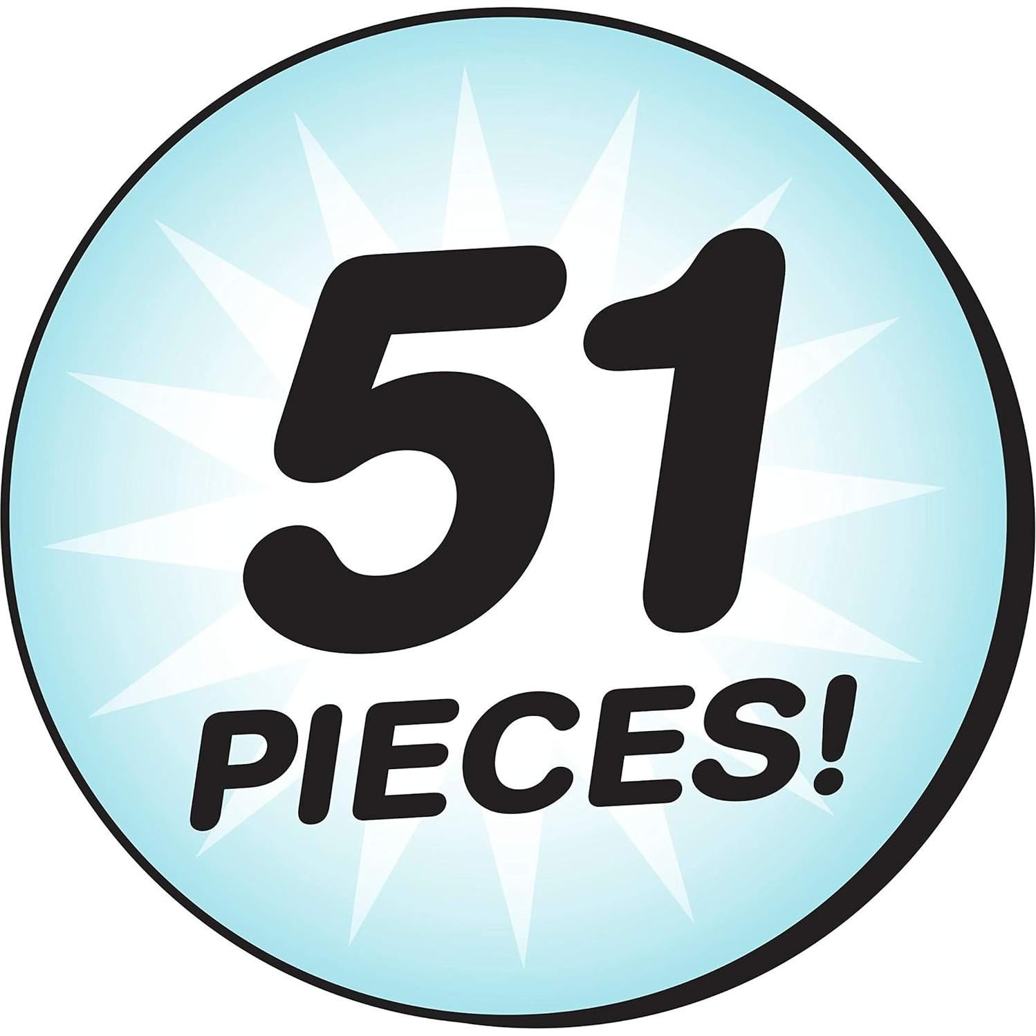 Kit de Arte 3D Shrinky Dinks Just Play 51 Piezas Multicolor