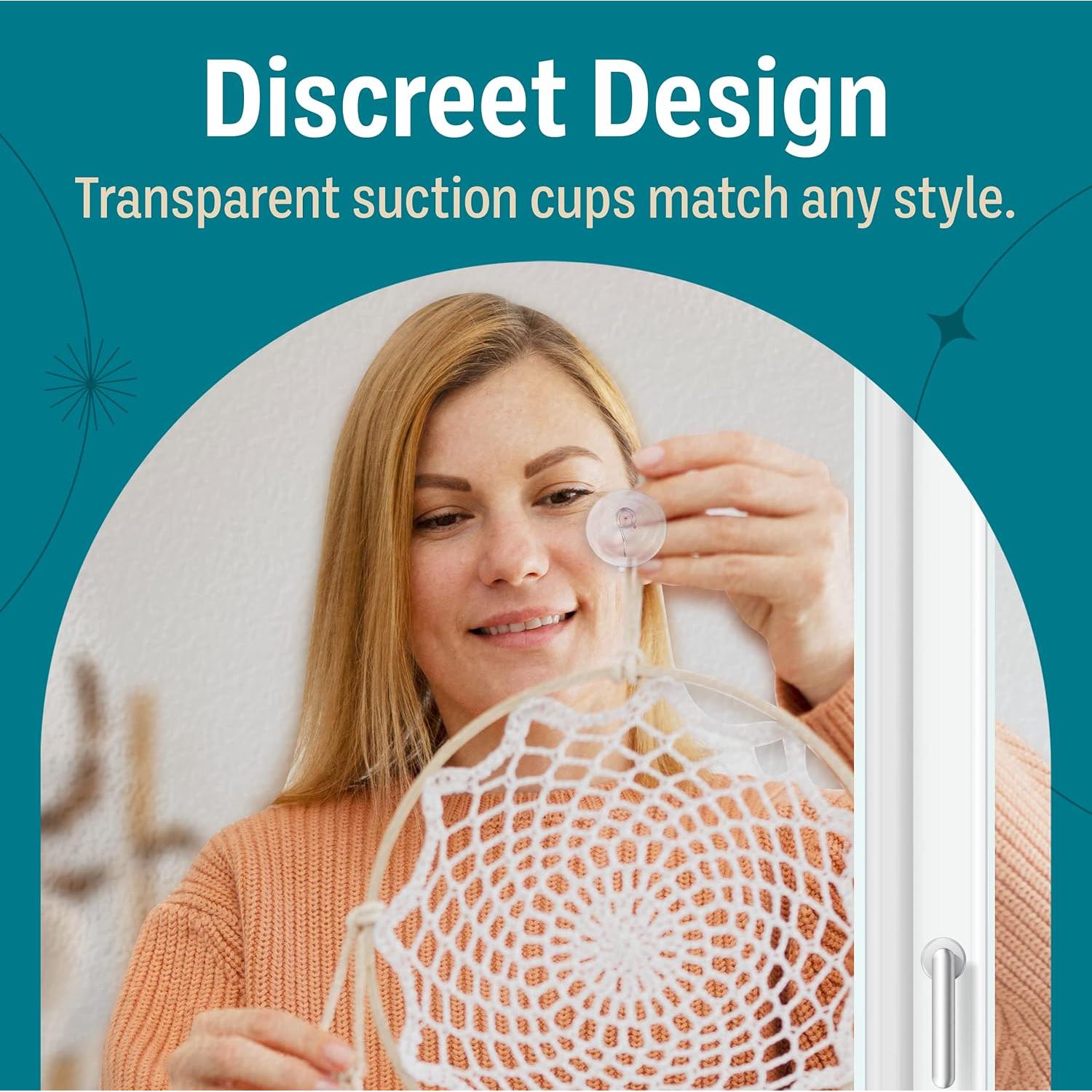 Ganchos de Ventosa Holiday Joy para Pared - 8 Unidades 0.45 kg