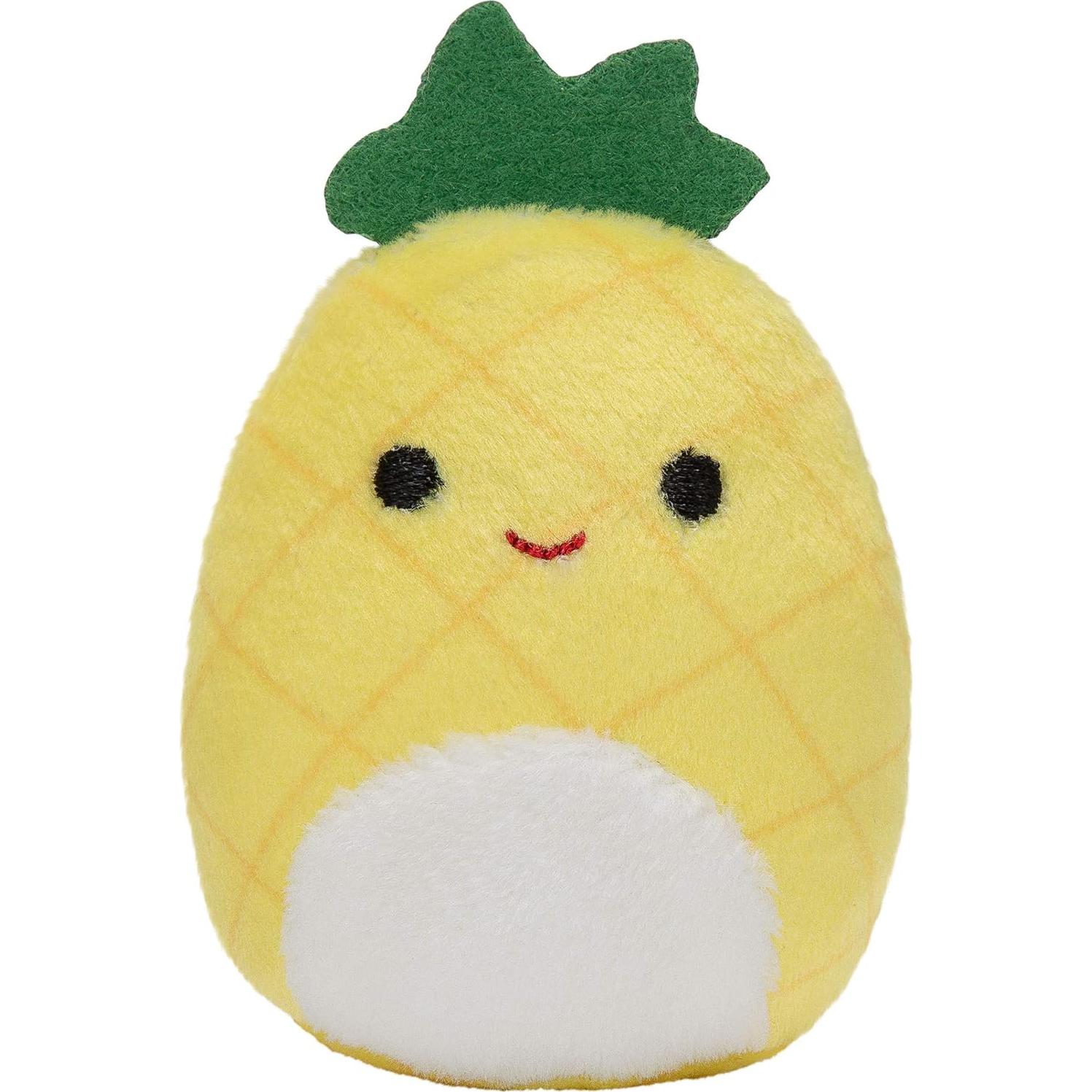 Mini Peluches Squishmallows Escuadrón de Frutas 6 Piezas 5.08 cm