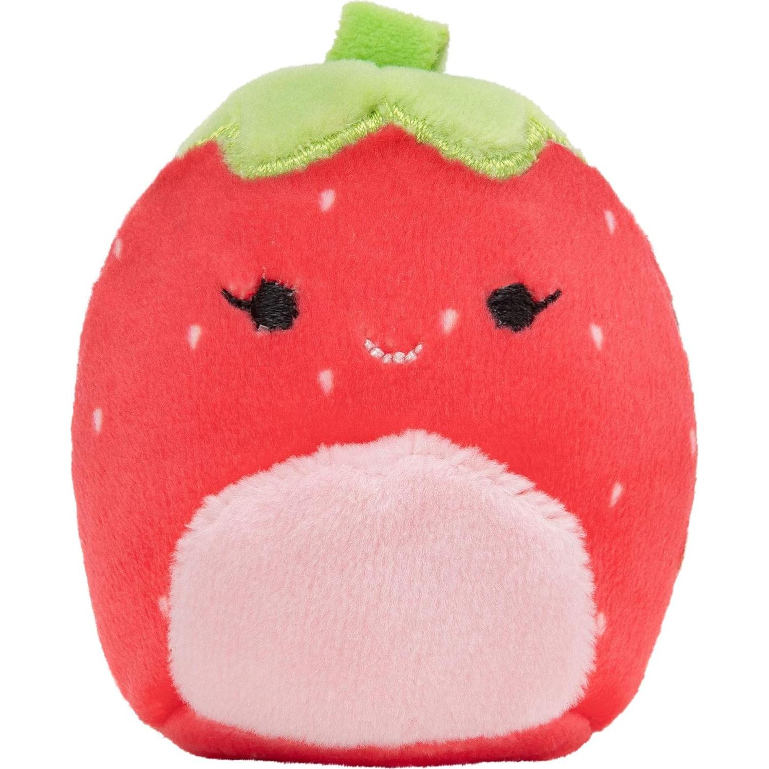 Mini Peluches Squishmallows Escuadrón de Frutas 6 Piezas 5.08 cm