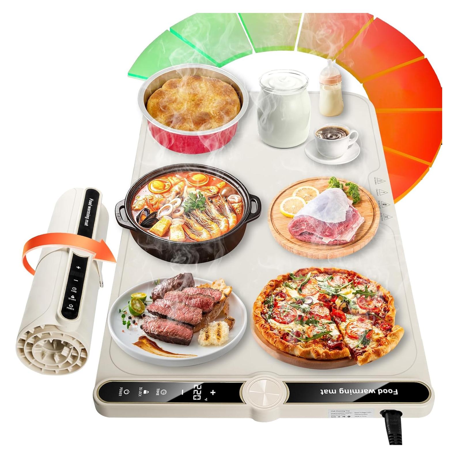 Alfombrilla Calentadora de Comida ALFOLO 58x38 cm 9 Temp.