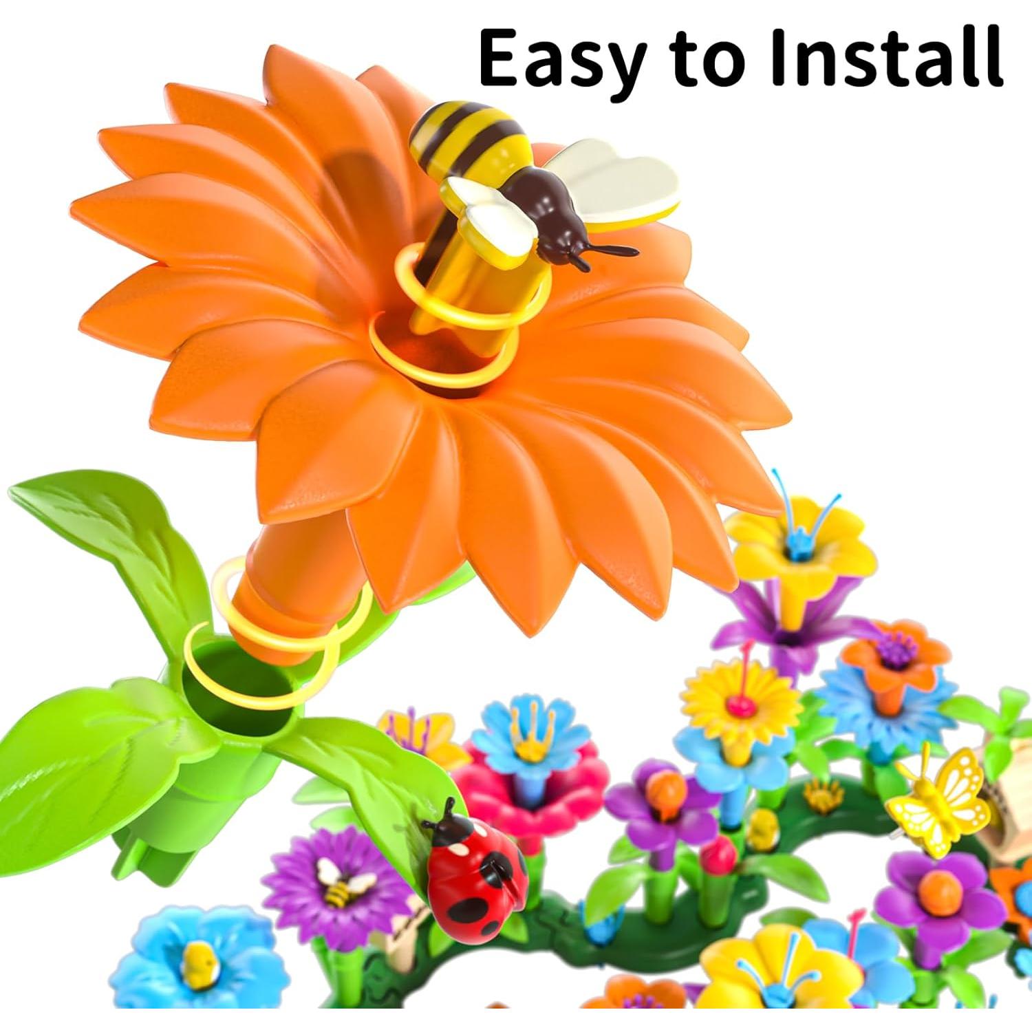 Set de Juguetes de Construcción de Jardín TEMI 138 Piezas