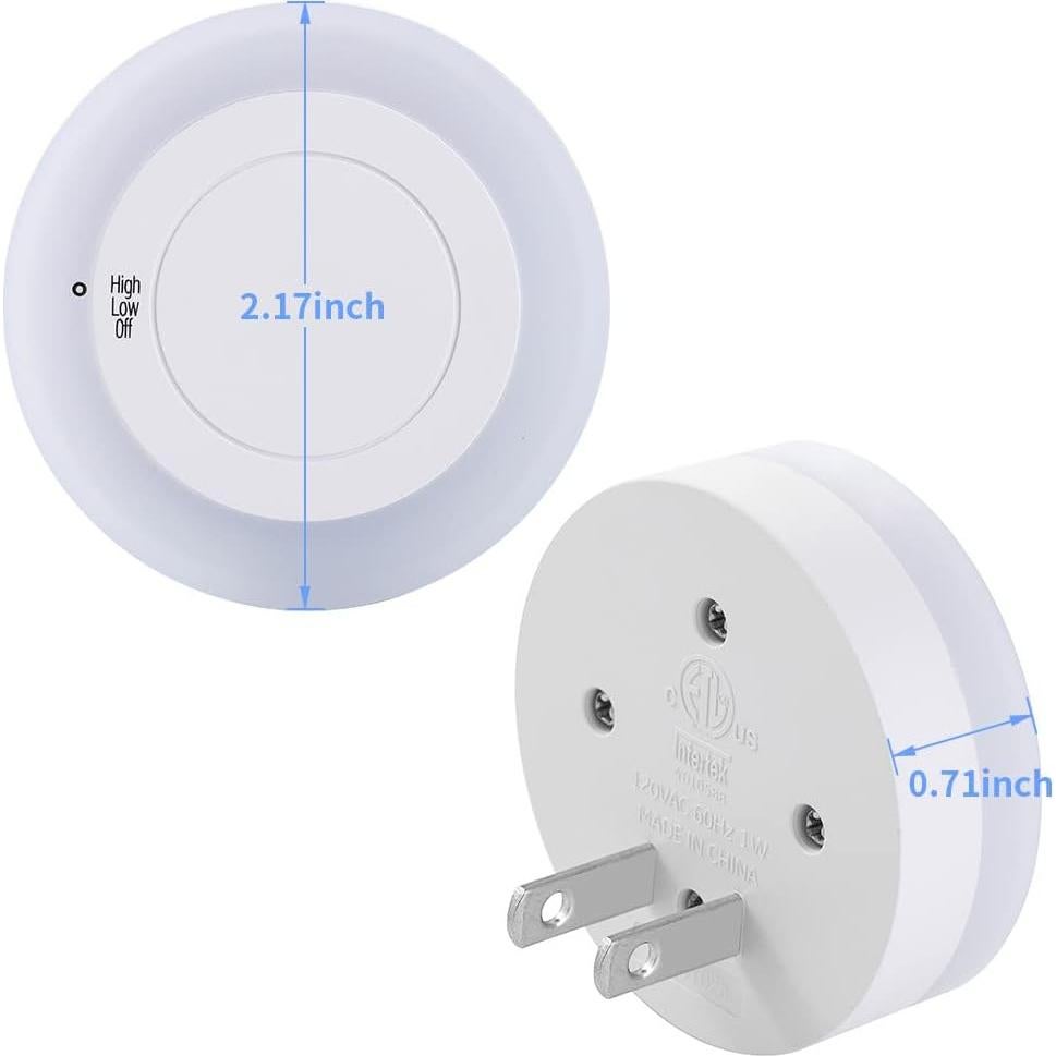 Luz Nocturna LED Manual SZKEYU 20 Lúmenes Blanco Cálido