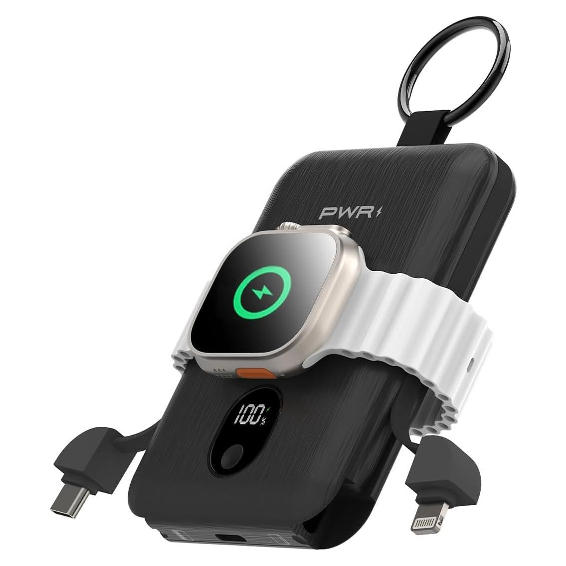 Cargador Portátil PWR Versa 4 en 1 para Apple Watch 5000mAh