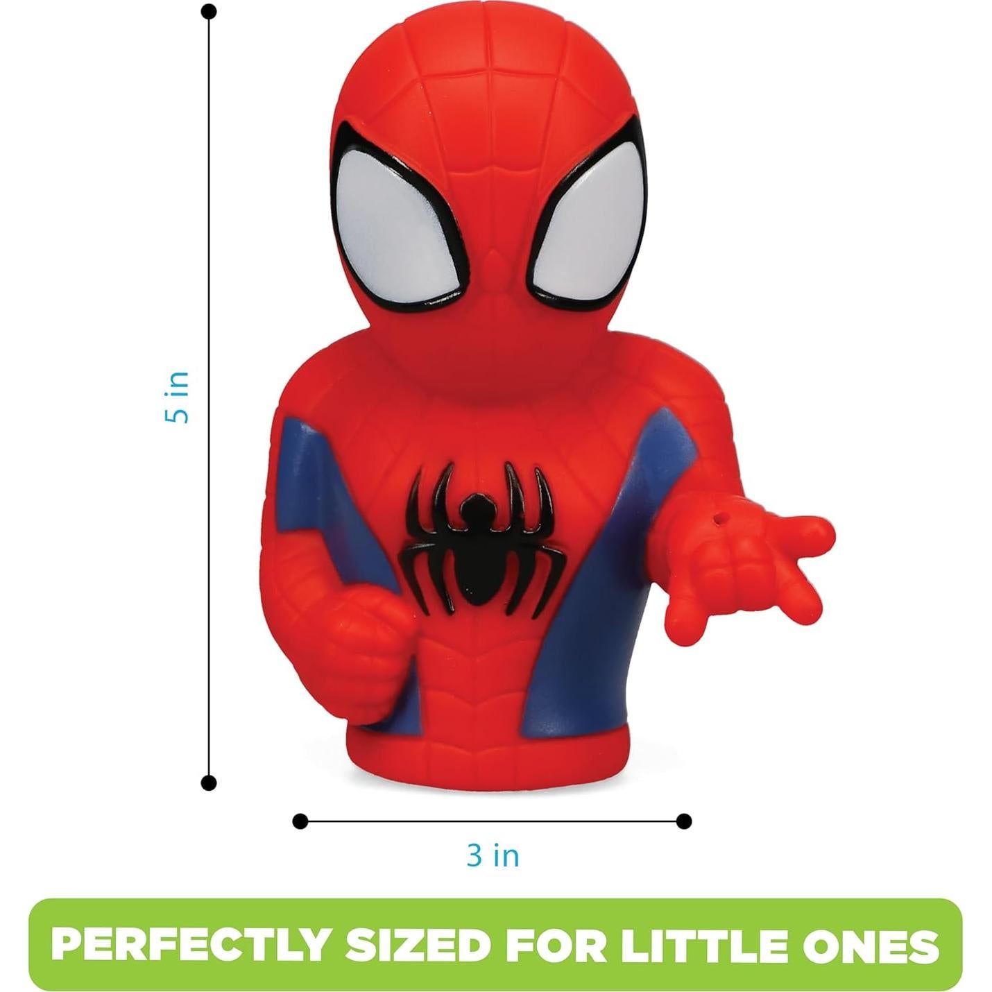 Set de Juguetes de Baño Spidey & Friends 6 Piezas