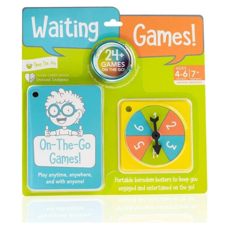 Paquete de Juegos de Espera Open The Joy - Diversión Sin Pantalla 4+