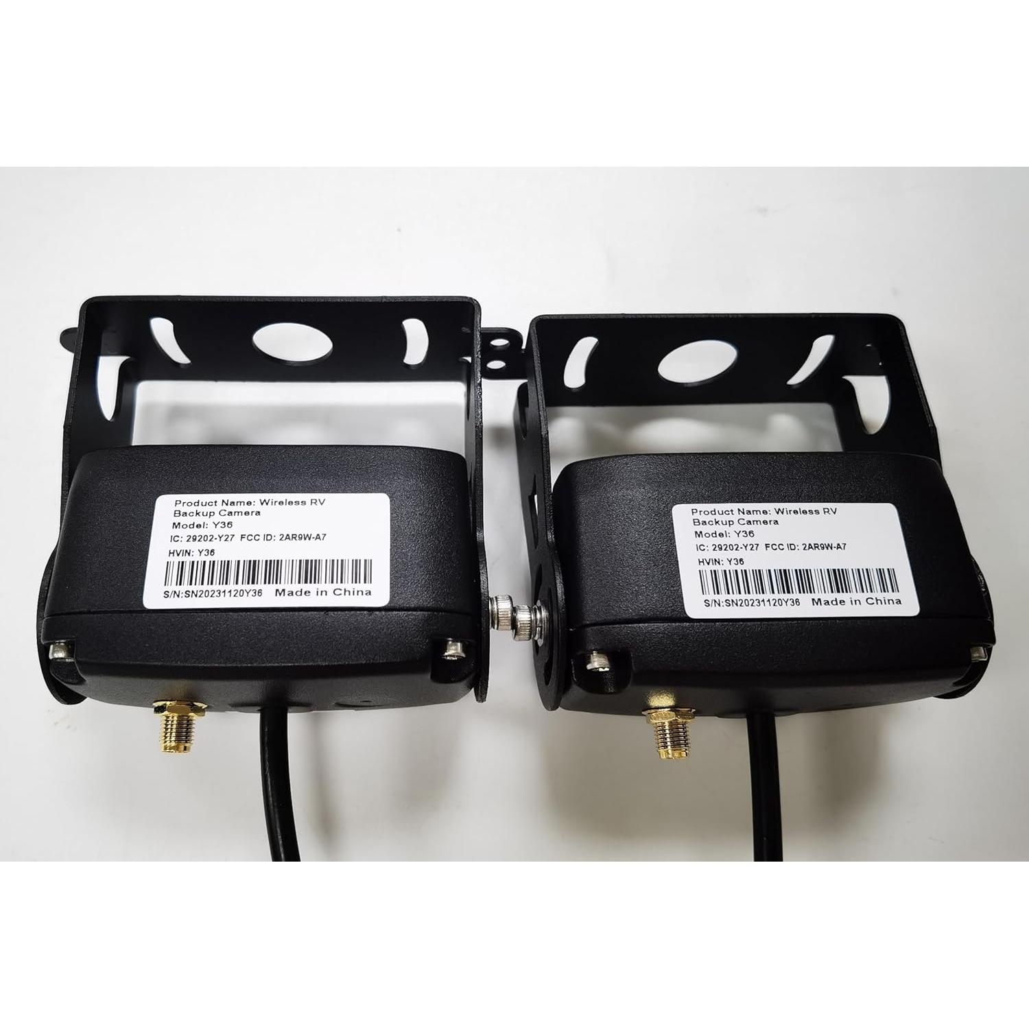 Sistema de Cámara de Respaldo Inalámbrica Yakry Y36 2 Cámaras HD 1080P