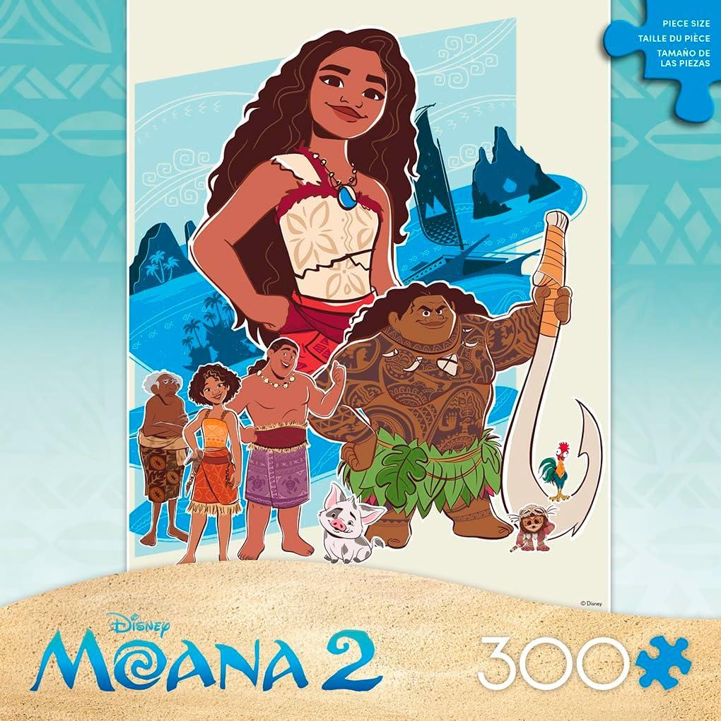 Rompecabezas Ceaco Disney Moana 300 Piezas Sobredimensionadas