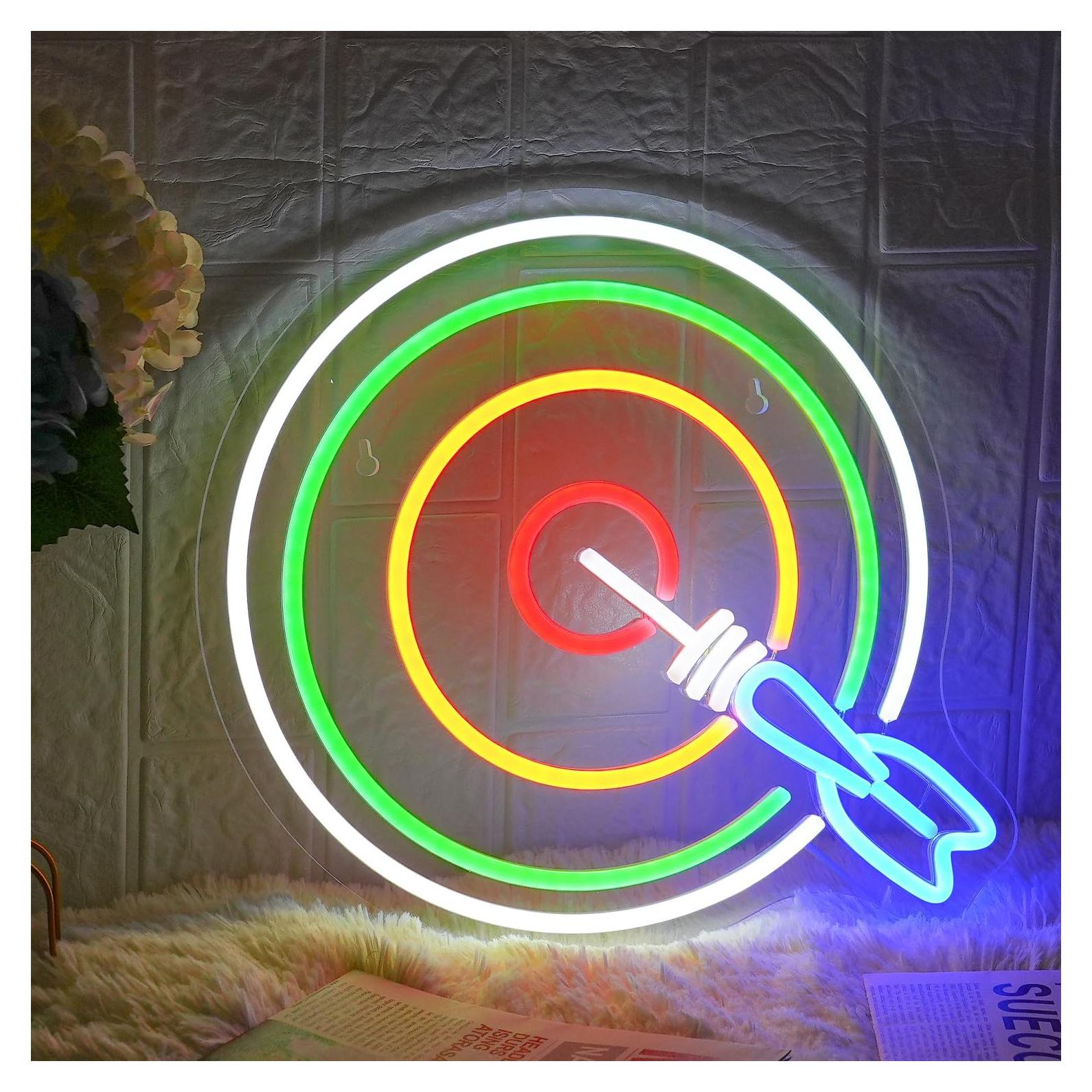 Cartel de Neón Circular LMSIGNLY 33cm Luz LED Regulable