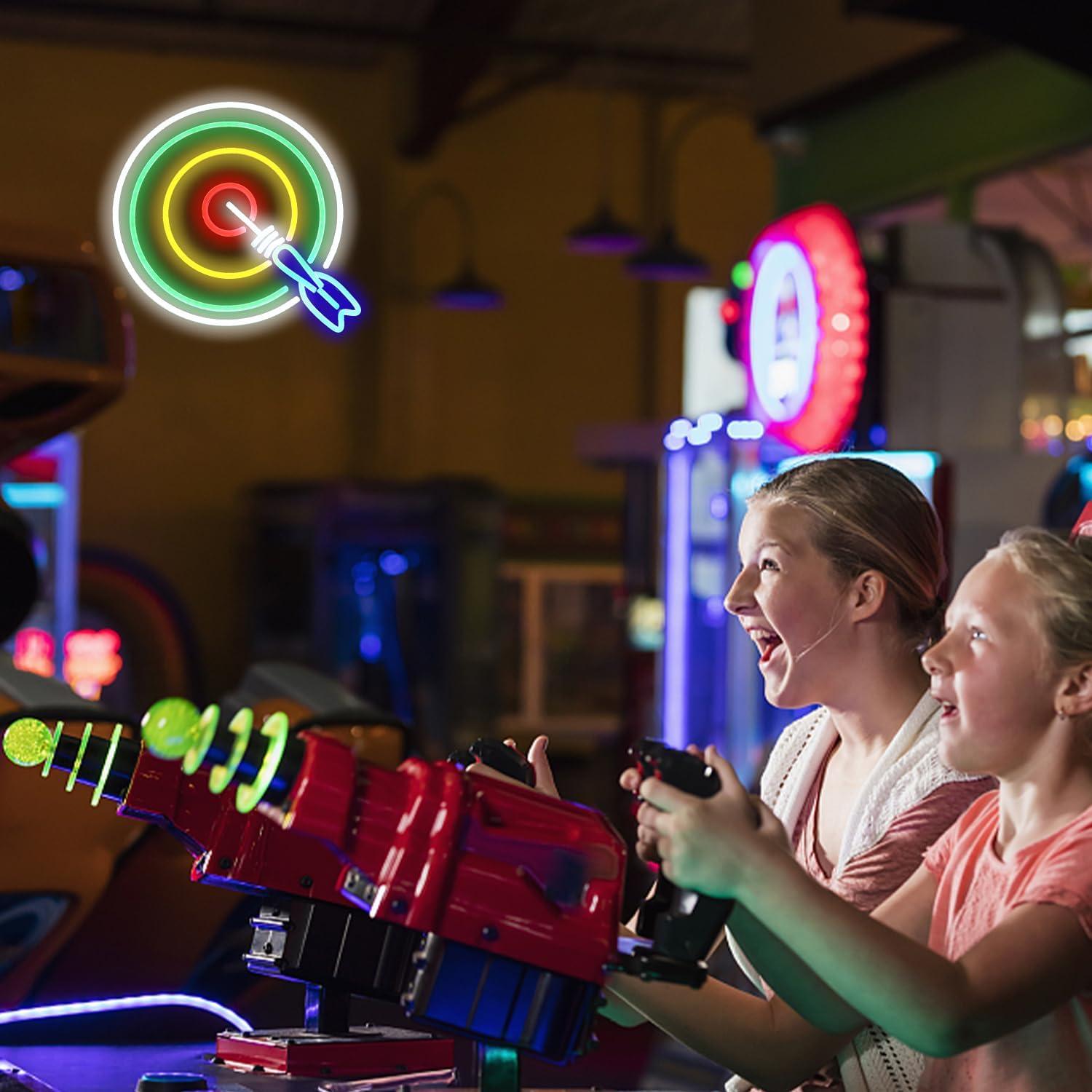 Cartel de Neón Circular LMSIGNLY 33cm Luz LED Regulable