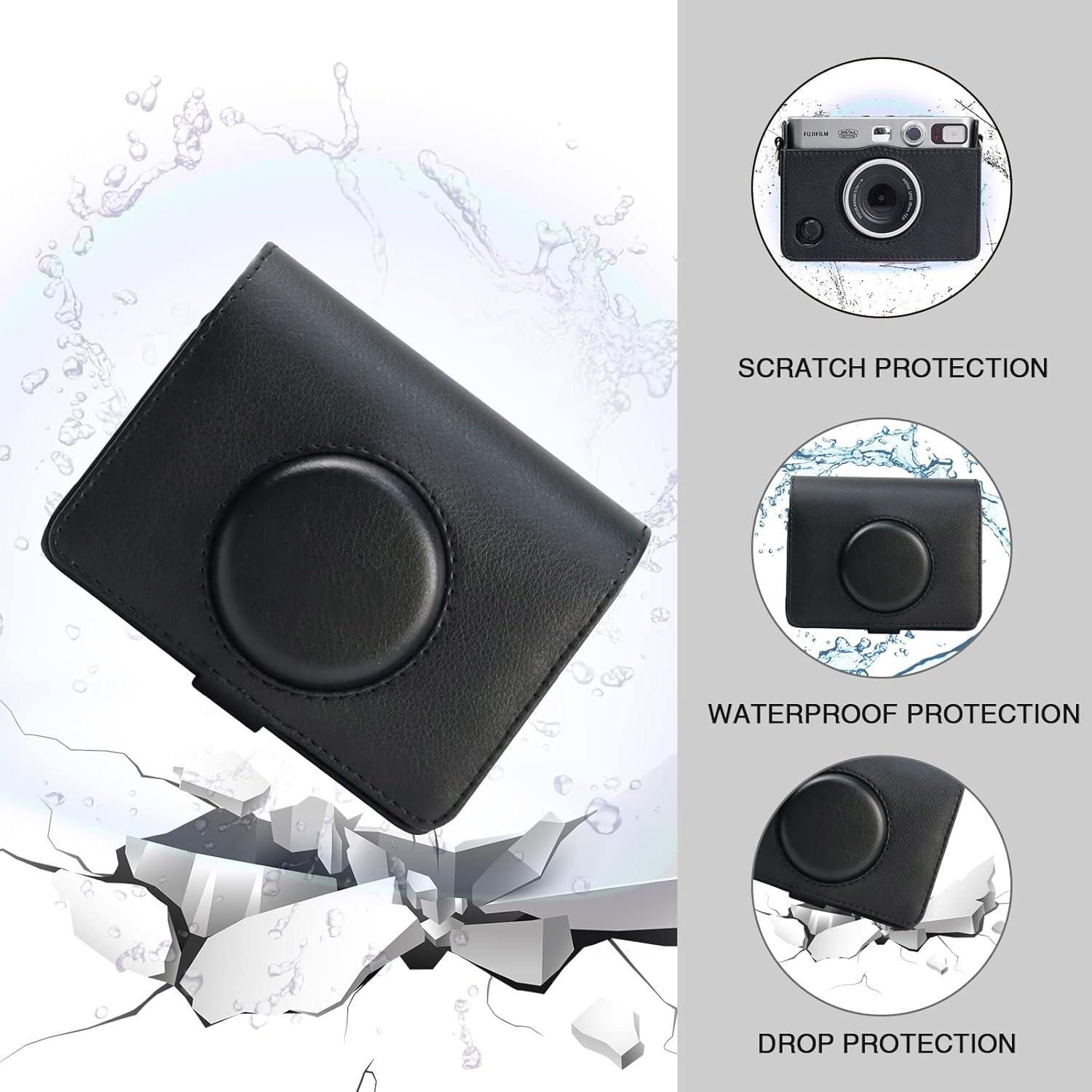 Kit de Accesorios para Cámara Fujifilm Instax Mini EVO - Negro