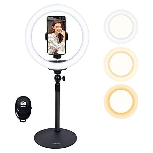 Anillo de Luz LED de Escritorio Xeneo DS-R10 10" Ajustable