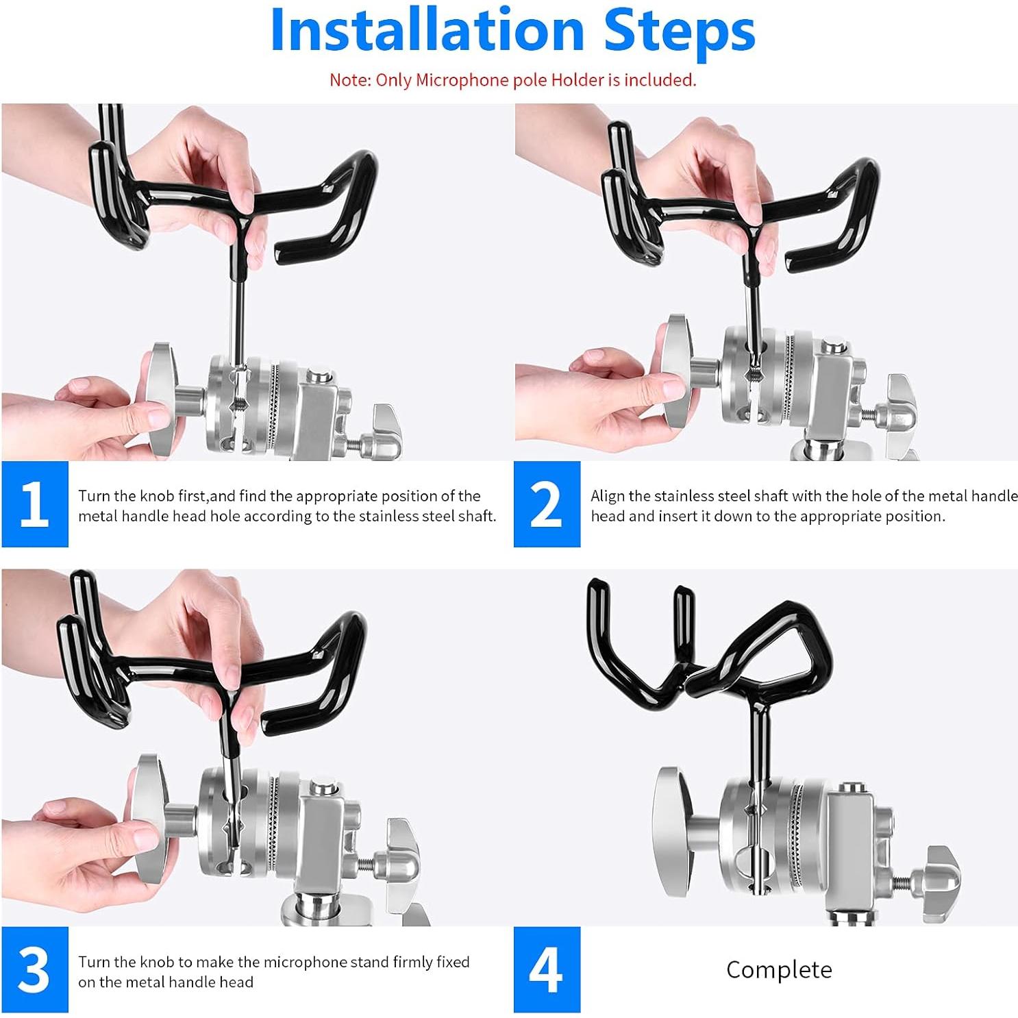 Soporte de Micrófono de Metal Neewer para Brazo C-Stand