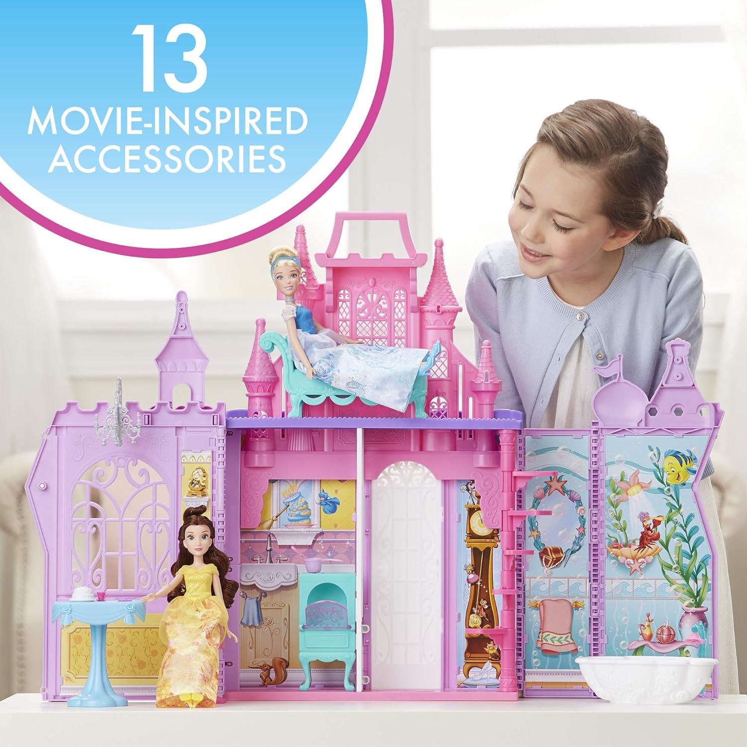 Palacio Pop-Up Princesa Disney con 13 Accesorios 60 cm