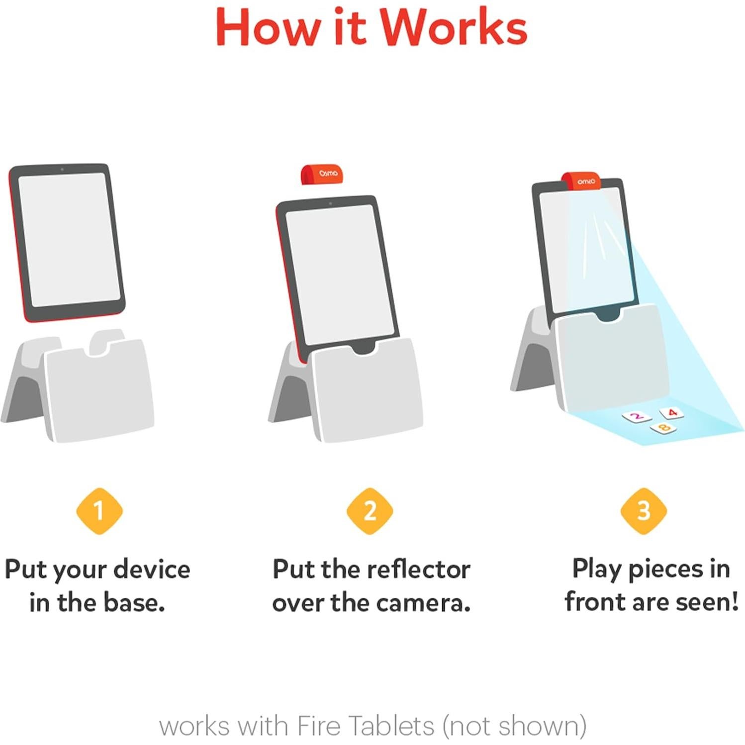 Osmo Kit Genius para Fire Tablet - 5 Juegos Educativos