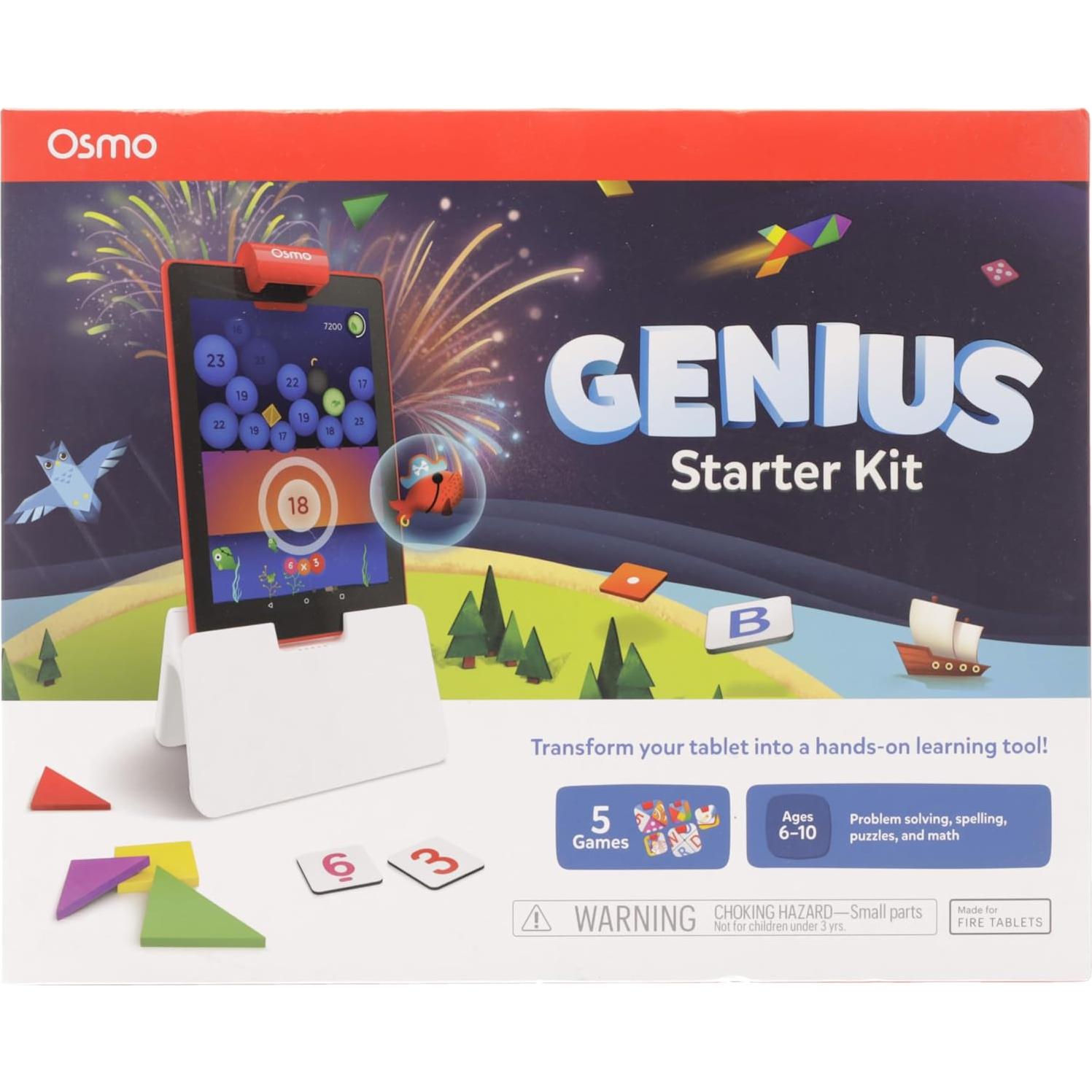 Osmo Kit Genius para Fire Tablet - 5 Juegos Educativos