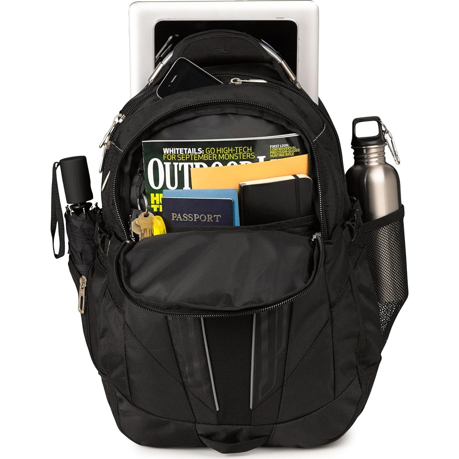 Mochila para Laptop High Sierra XBT Negra 39L Unisex