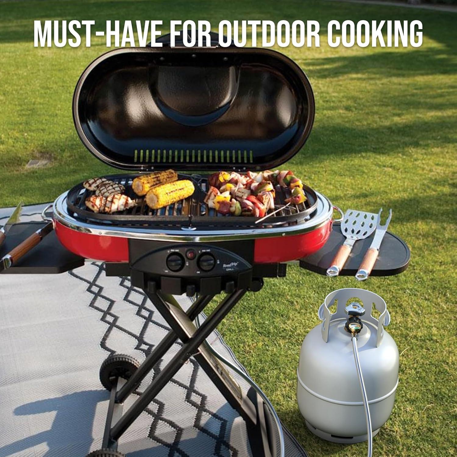 Adaptador Manguera Propano Alloxity 1lb a 20lb con Medidor