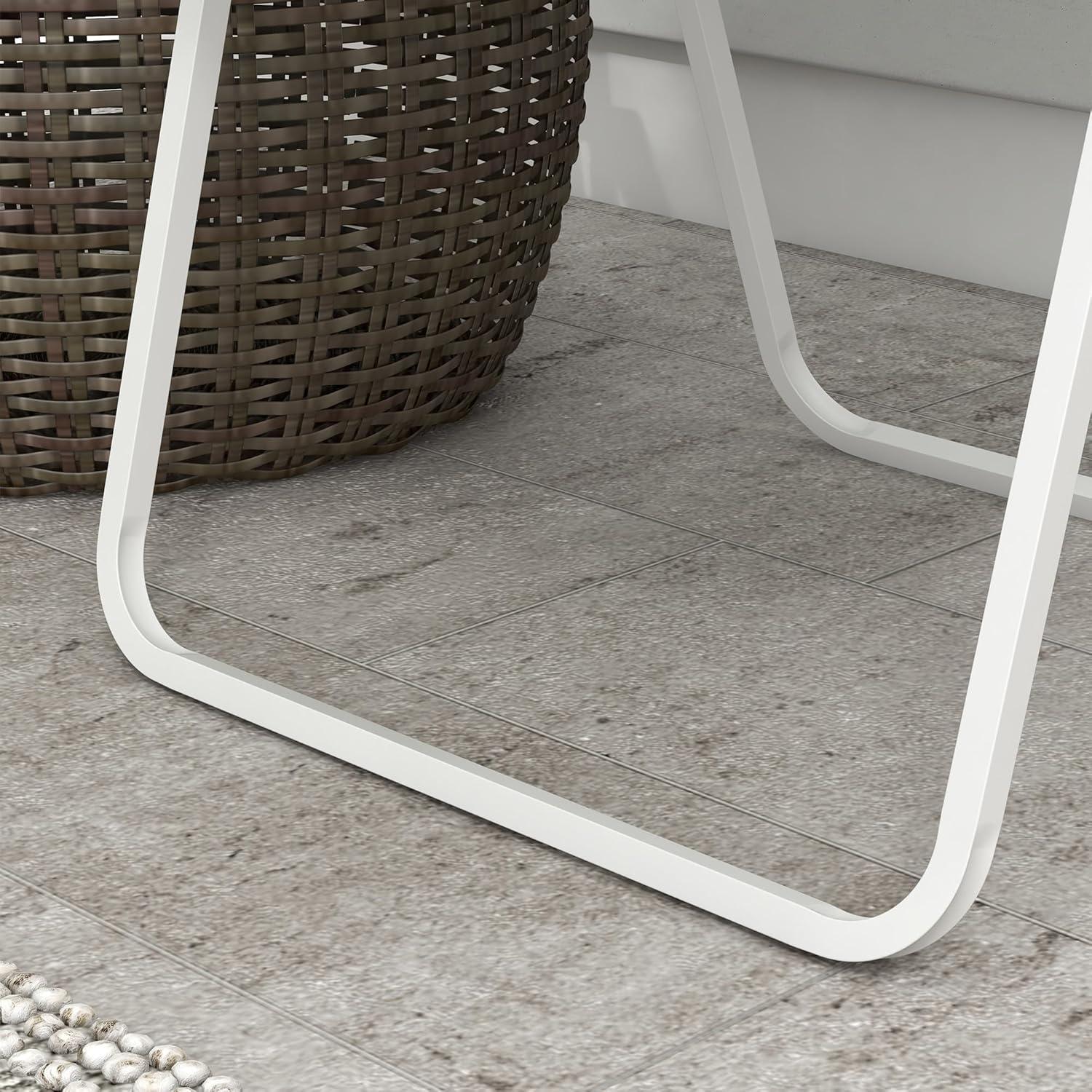 Juego de 2 Sillas Plegables Outsunny para Jardín Azul