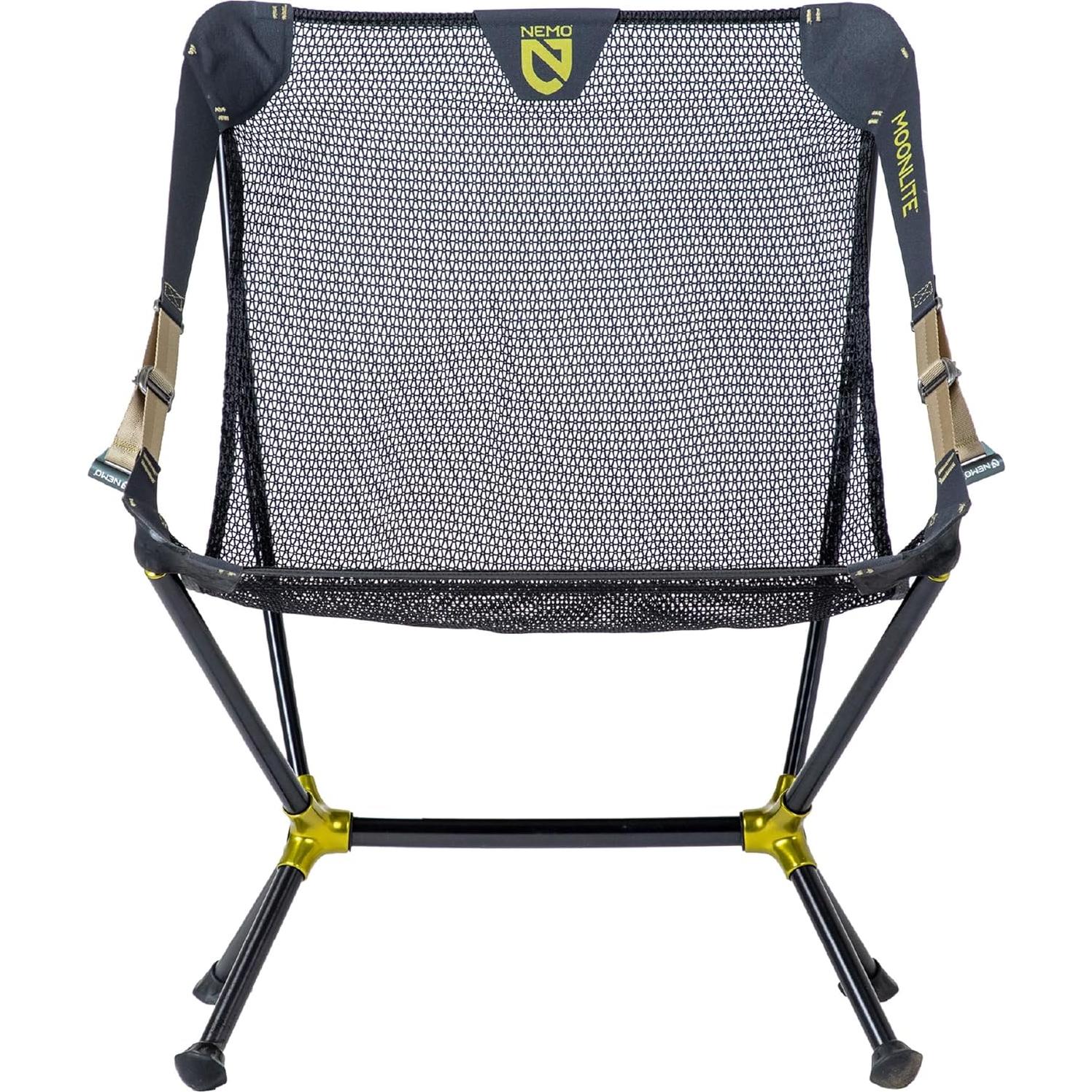 Silla de Camping Reclinable NEMO Moonlite - Perla Negra