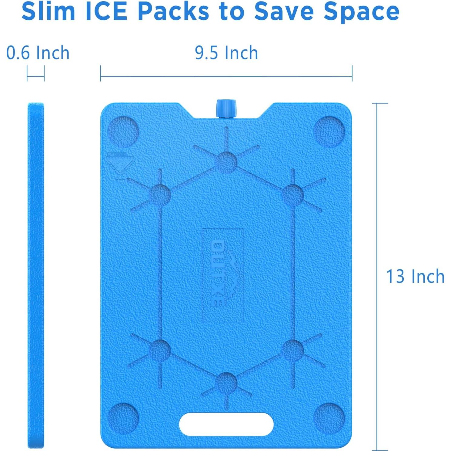 Paquetes de Hielo Reutilizables OUTXE - 3 Unidades - 33 x 24.1 cm