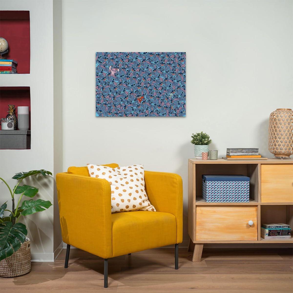 Rompecabezas Ravensburger 1000 Piezas Stitch - Arte Detallado