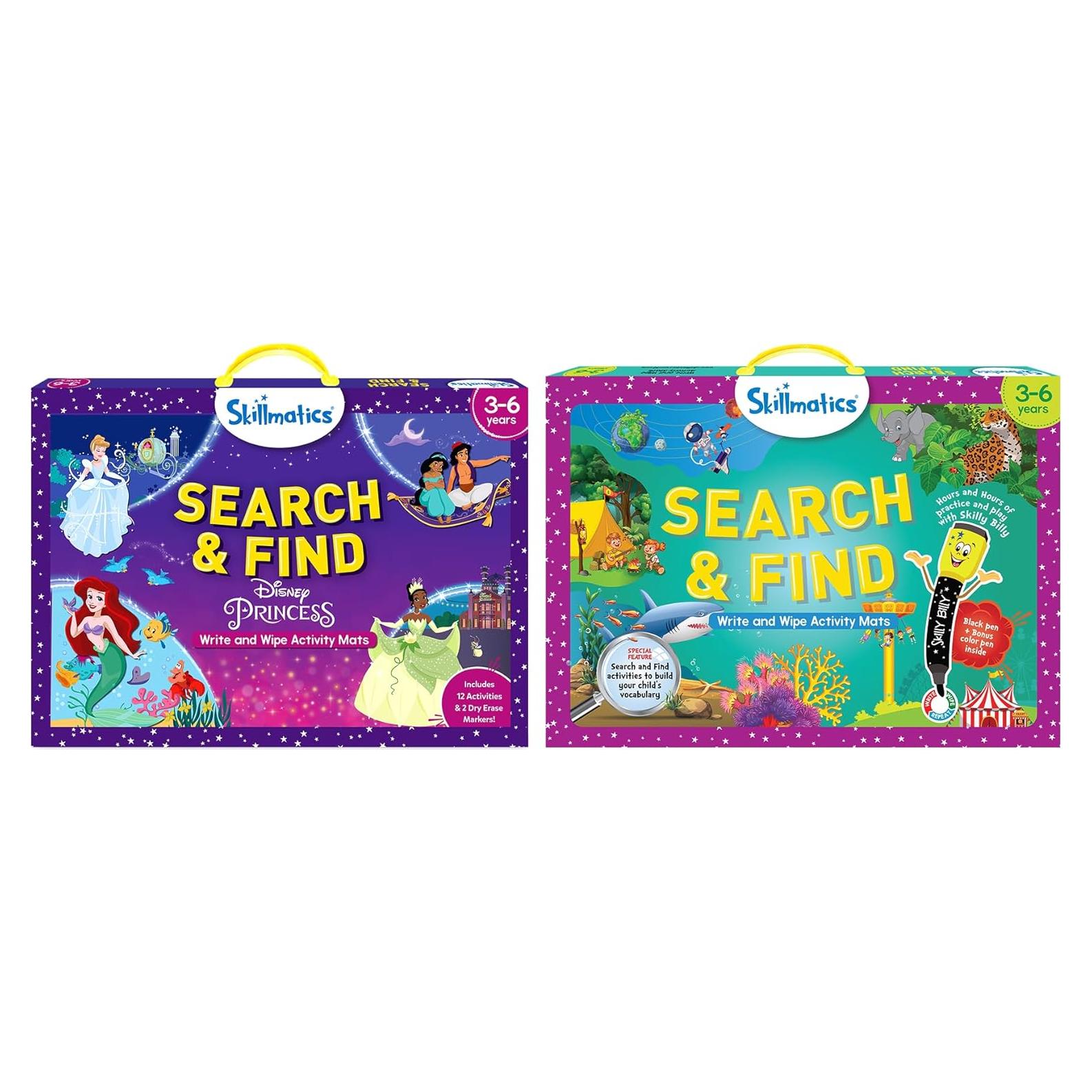 Juego Educativo Buscar y Encontrar Princesa Disney - Skillmatics