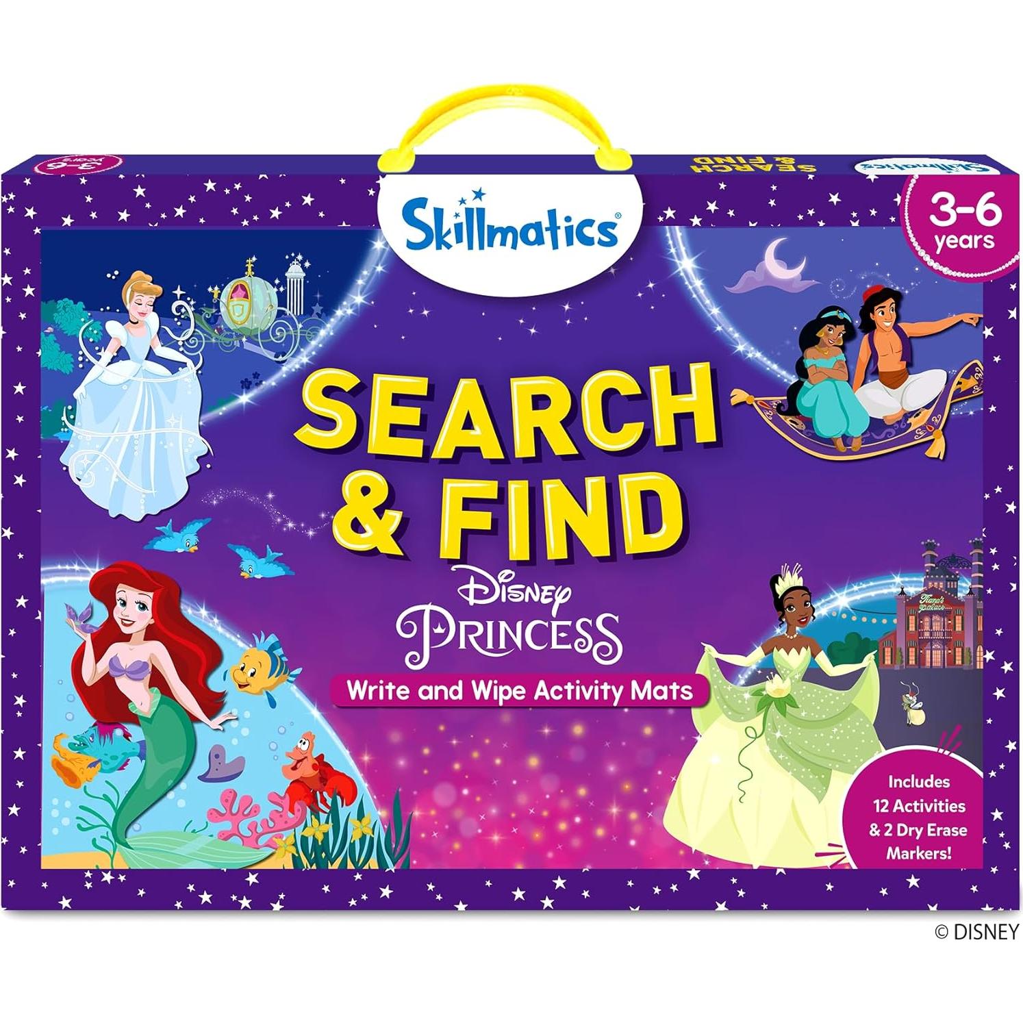 Juego Educativo Buscar y Encontrar Princesa Disney - Skillmatics
