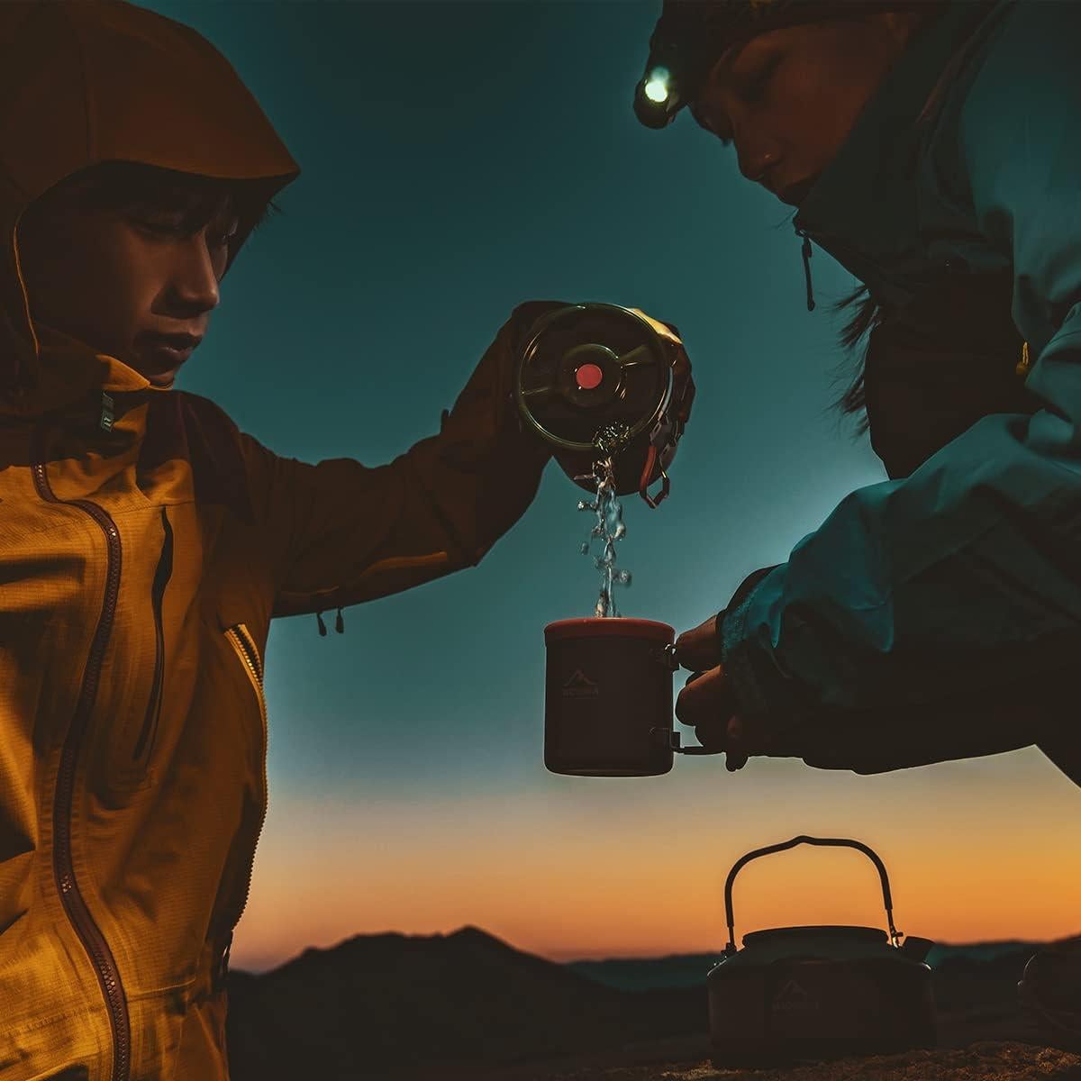 Cafetera de Camping Widesea 750ML Prensa Francesa Plegable