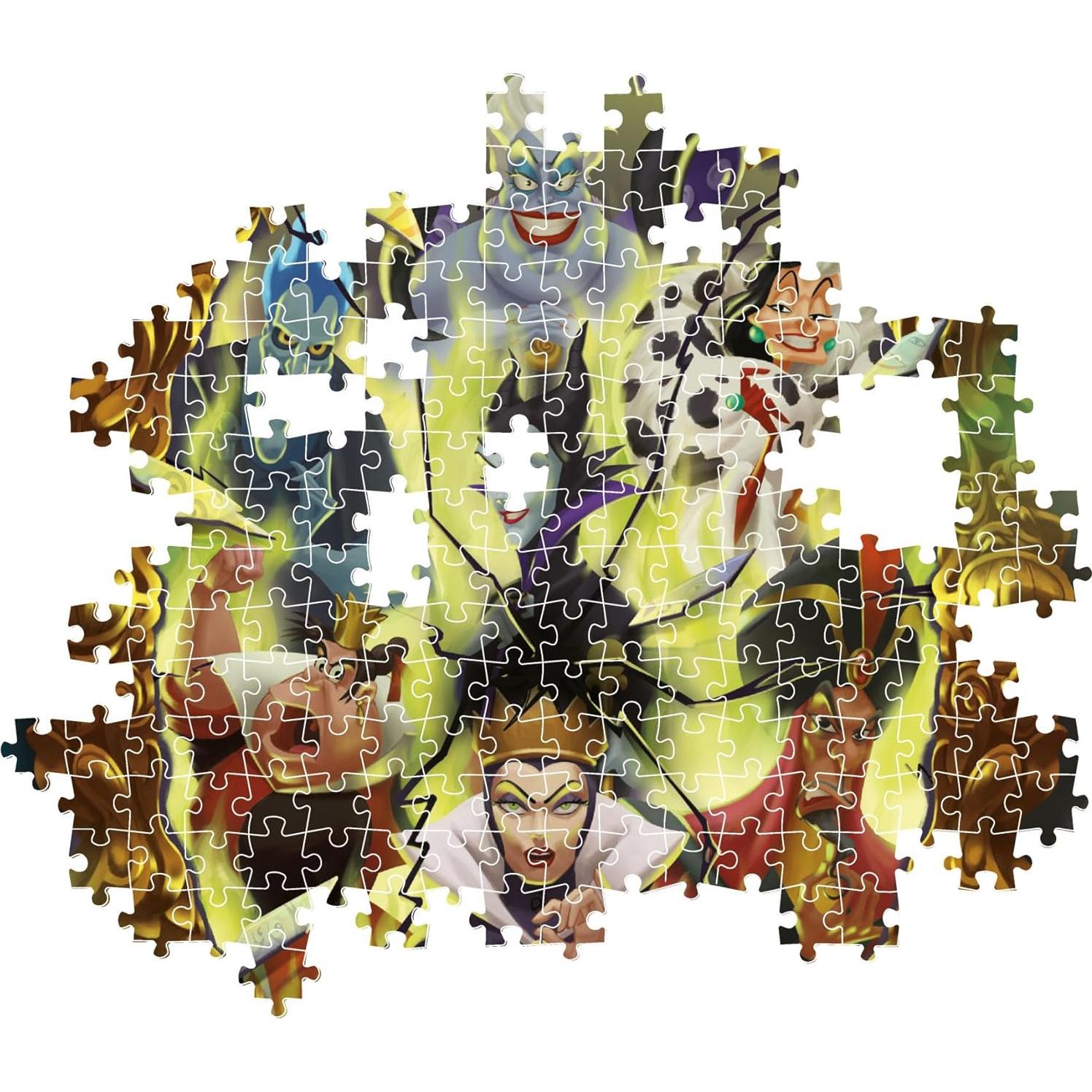 Rompecabezas Clementoni 1000 Piezas Villanos Disney 70x50cm