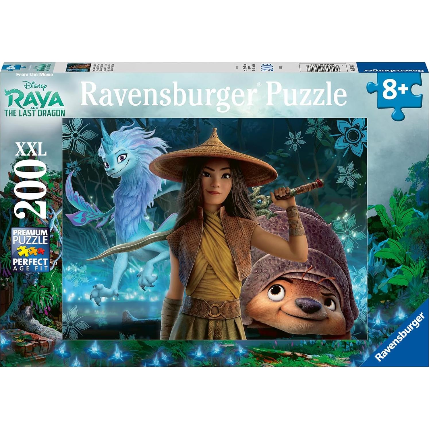 Rompecabezas Ravensburger 200 Piezas Raya y El Último Dragón