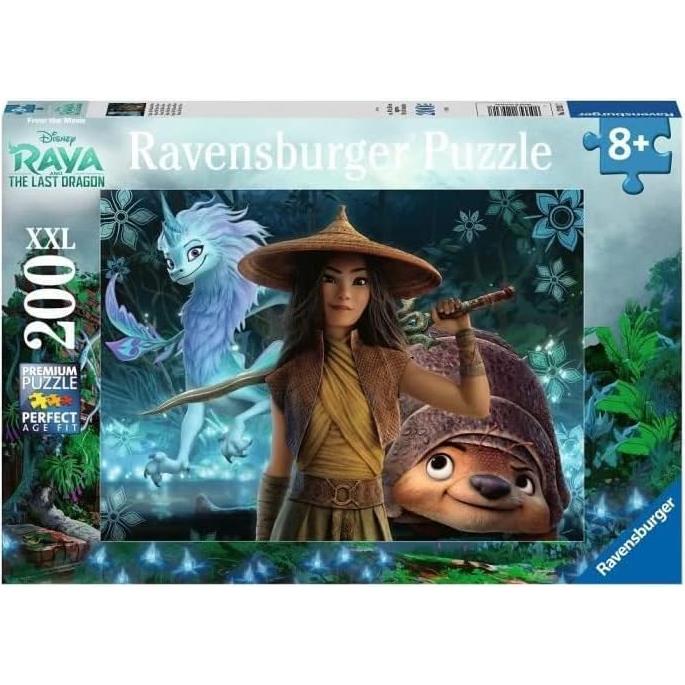 Rompecabezas Ravensburger 200 Piezas Raya y El Último Dragón