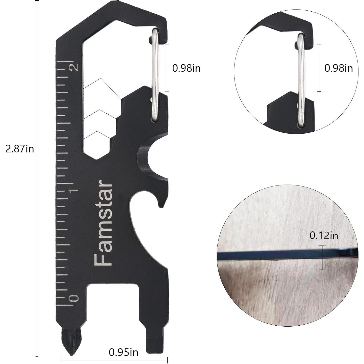 Llave Multi-herramienta 3 en 1 Famstar Acero Inoxidable