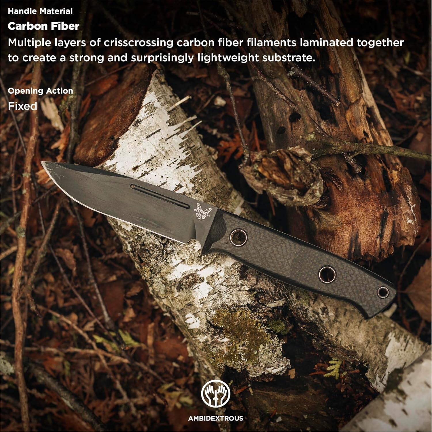 Cuchillo de Supervivencia Benchmade Bushcrafter 163BK 22.95cm