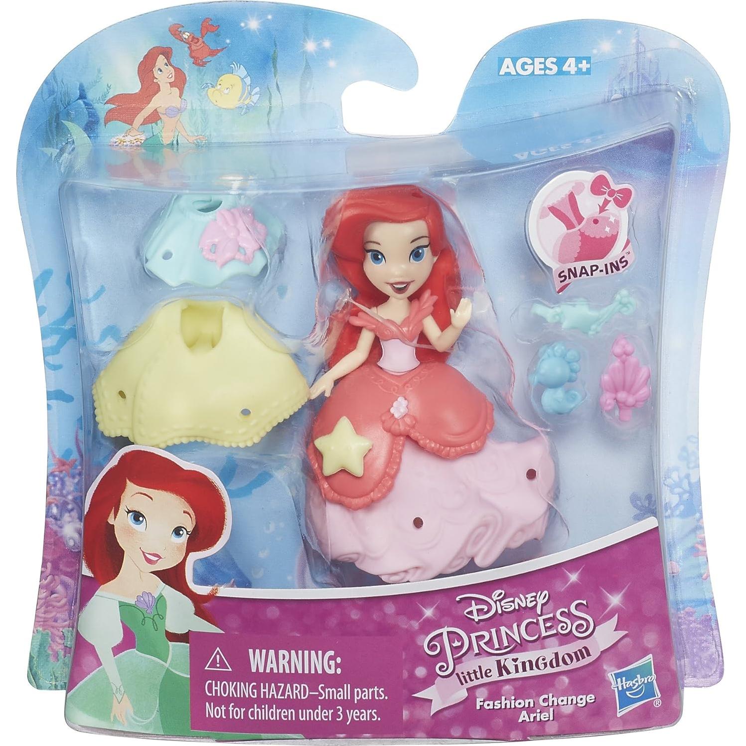 Muñeca de Moda Pequeña Ariel Disney Princess 15.19cm