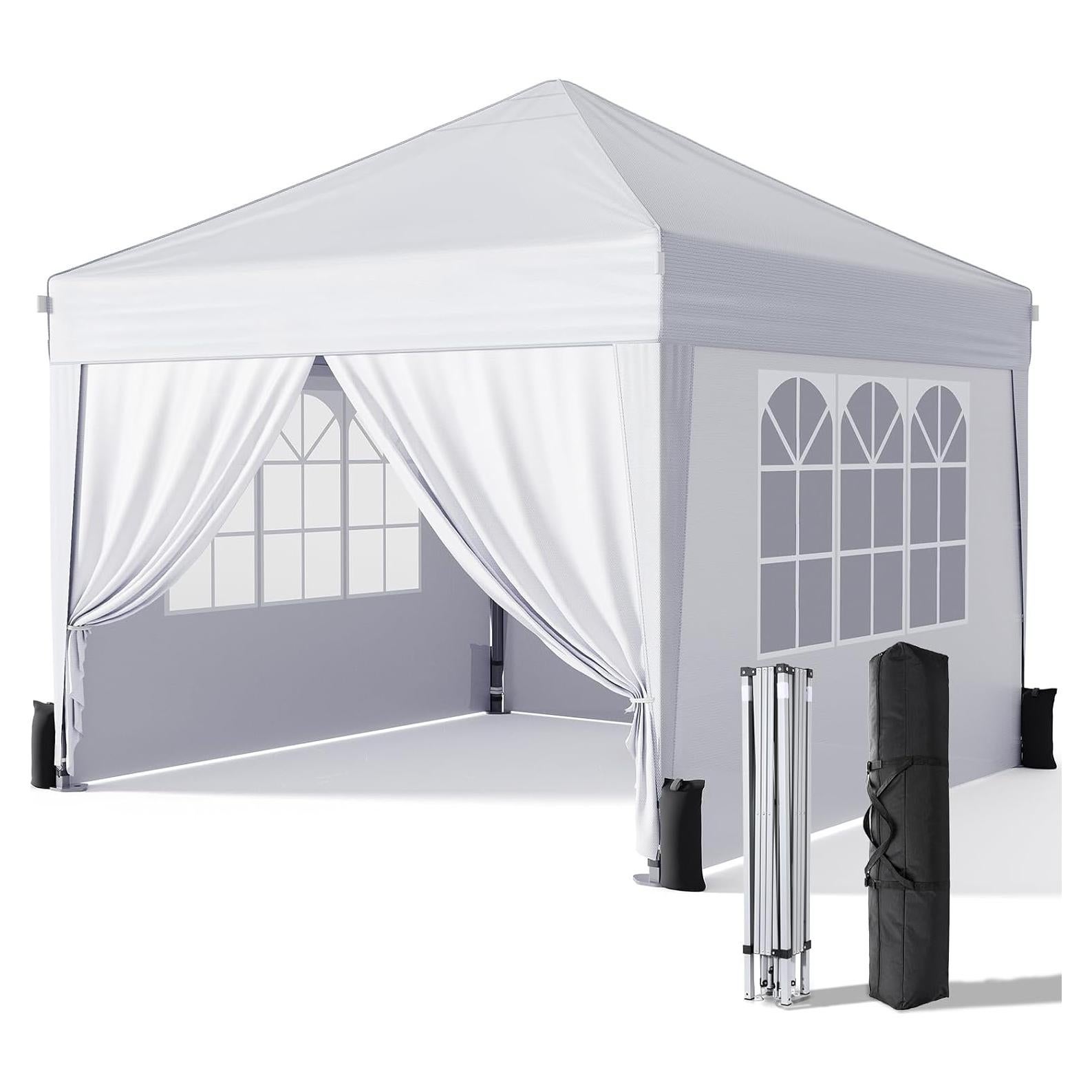 Carpa Plegable Driftalia 3x3m con Paredes Laterales - Ideal para Eventos