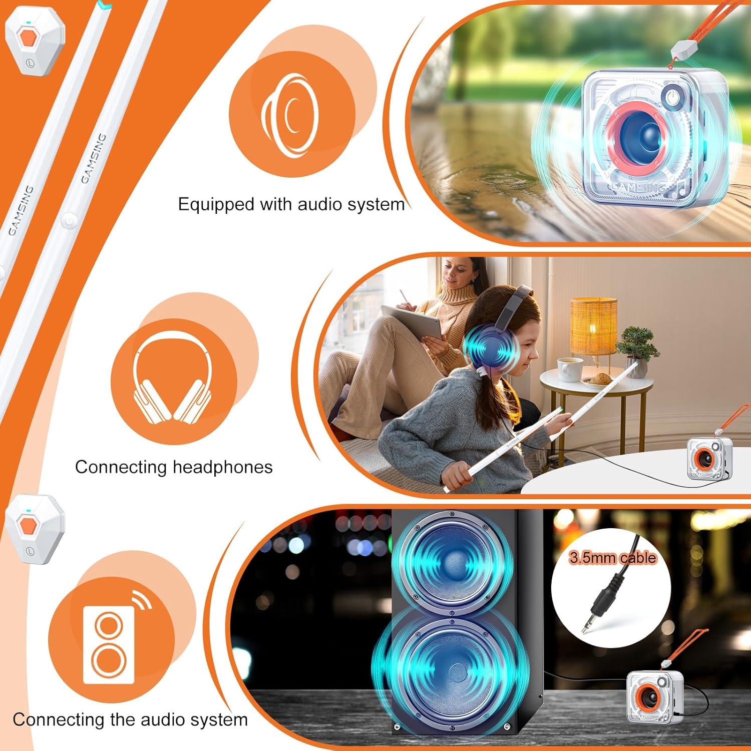 Set de Batería Electrónica Gamsing GRA20 Portátil con Pedales