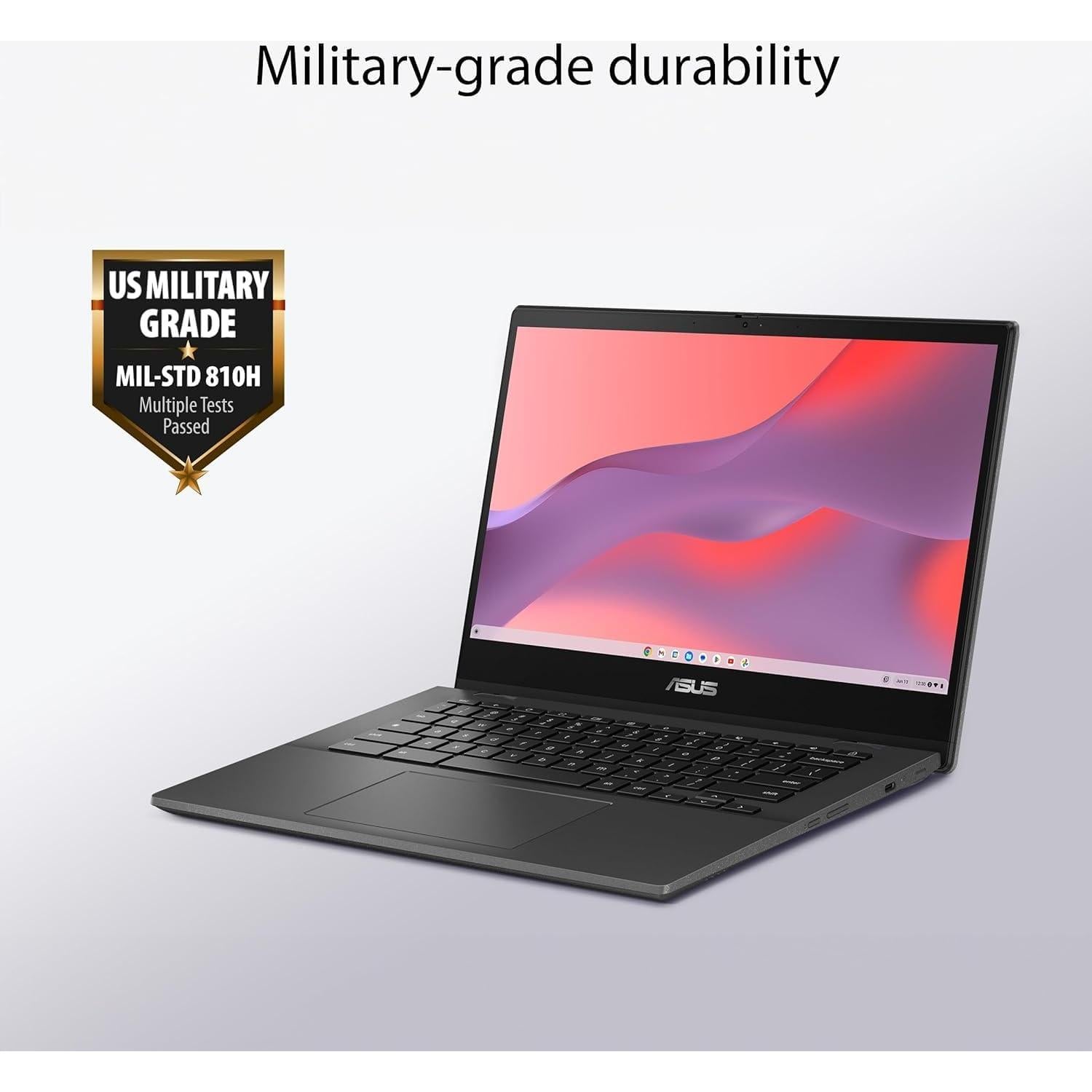 ASUS Chromebook 14" - 8 núcleos MediaTek - 4GB RAM - 192GB