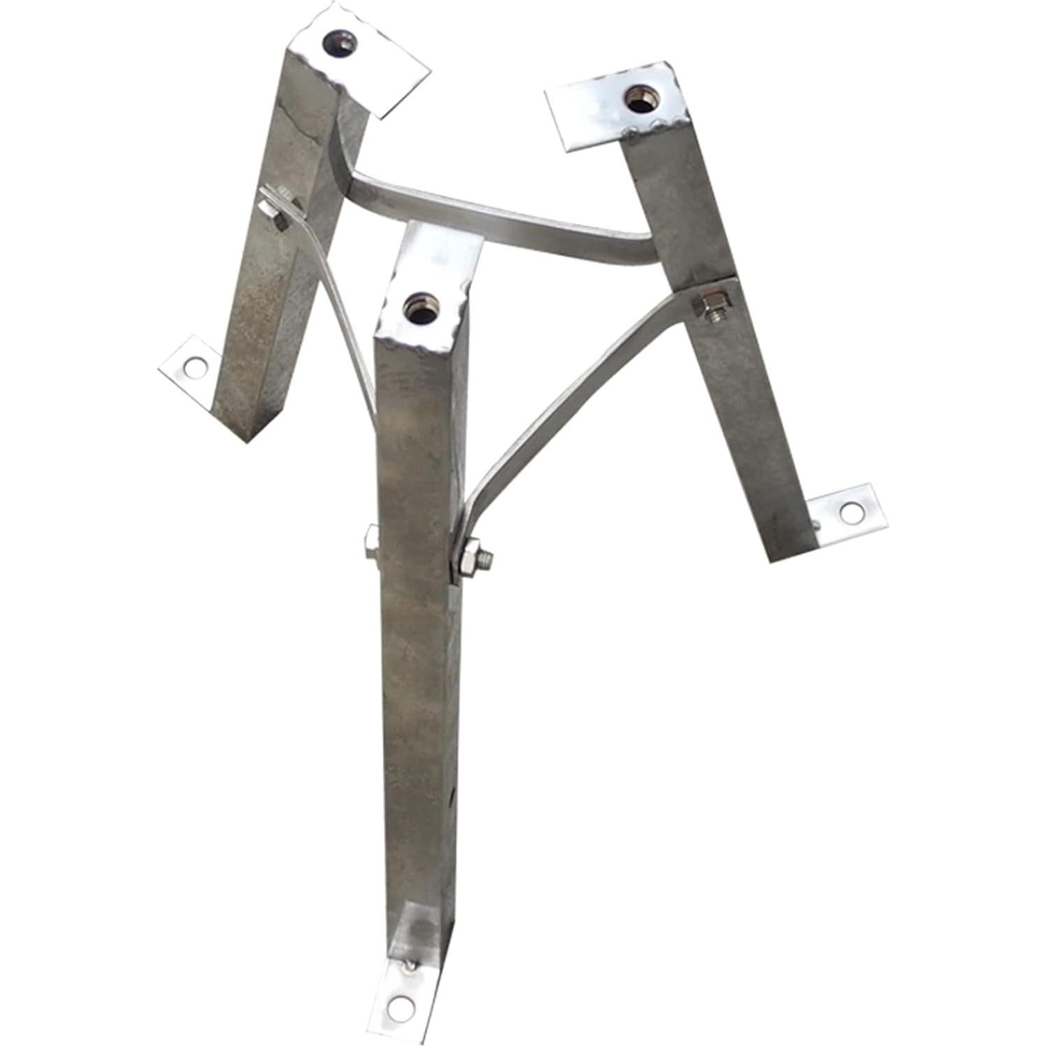 Locci Hand Well Pump Stand Stainless Steel, Pitcher Pump Stand, well hand pump deep well kit Bracket (16.5in)…