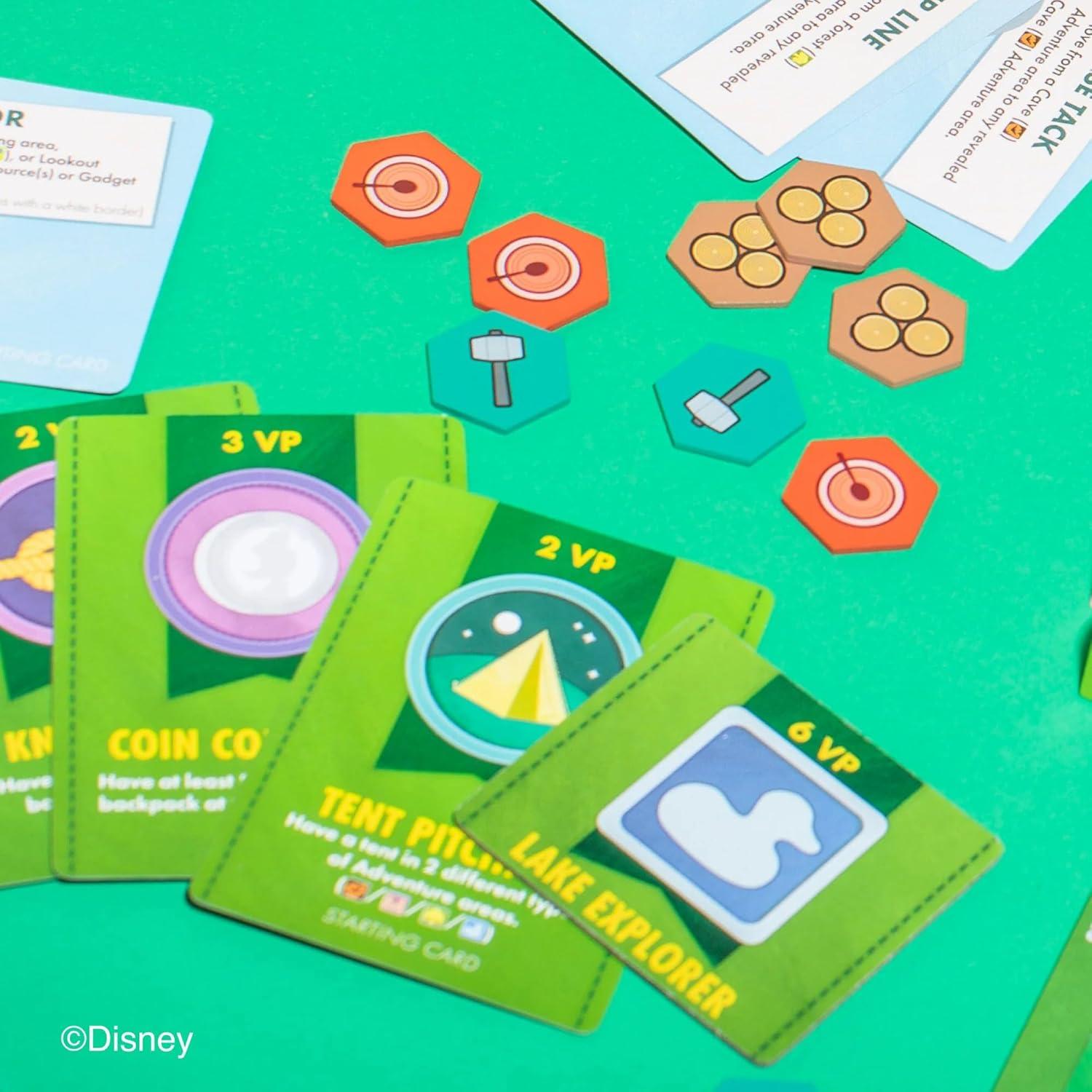 Juego de Mesa Campista Feliz Donald Duck - Estrategia Familiar 2-5 Jugadores