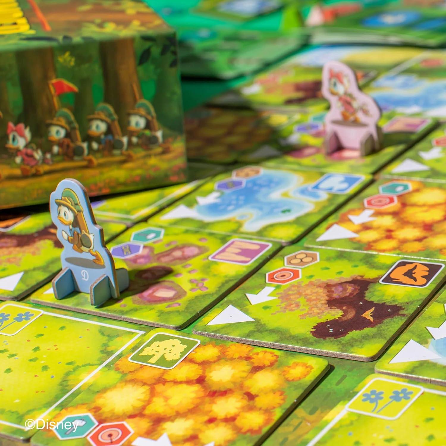 Juego de Mesa Campista Feliz Donald Duck - Estrategia Familiar 2-5 Jugadores